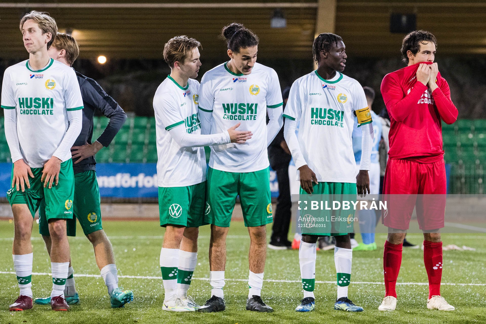 Hammarbys spelare deppar