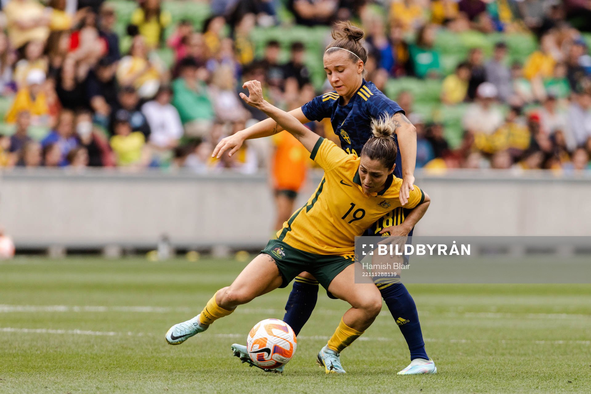 Katrina Gorry of Australia and Julia Zigiotti Olme of Sweden
