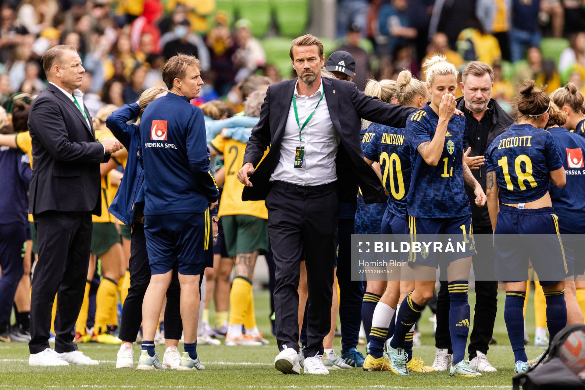 Magnus Andersson, team manager of Sweden
