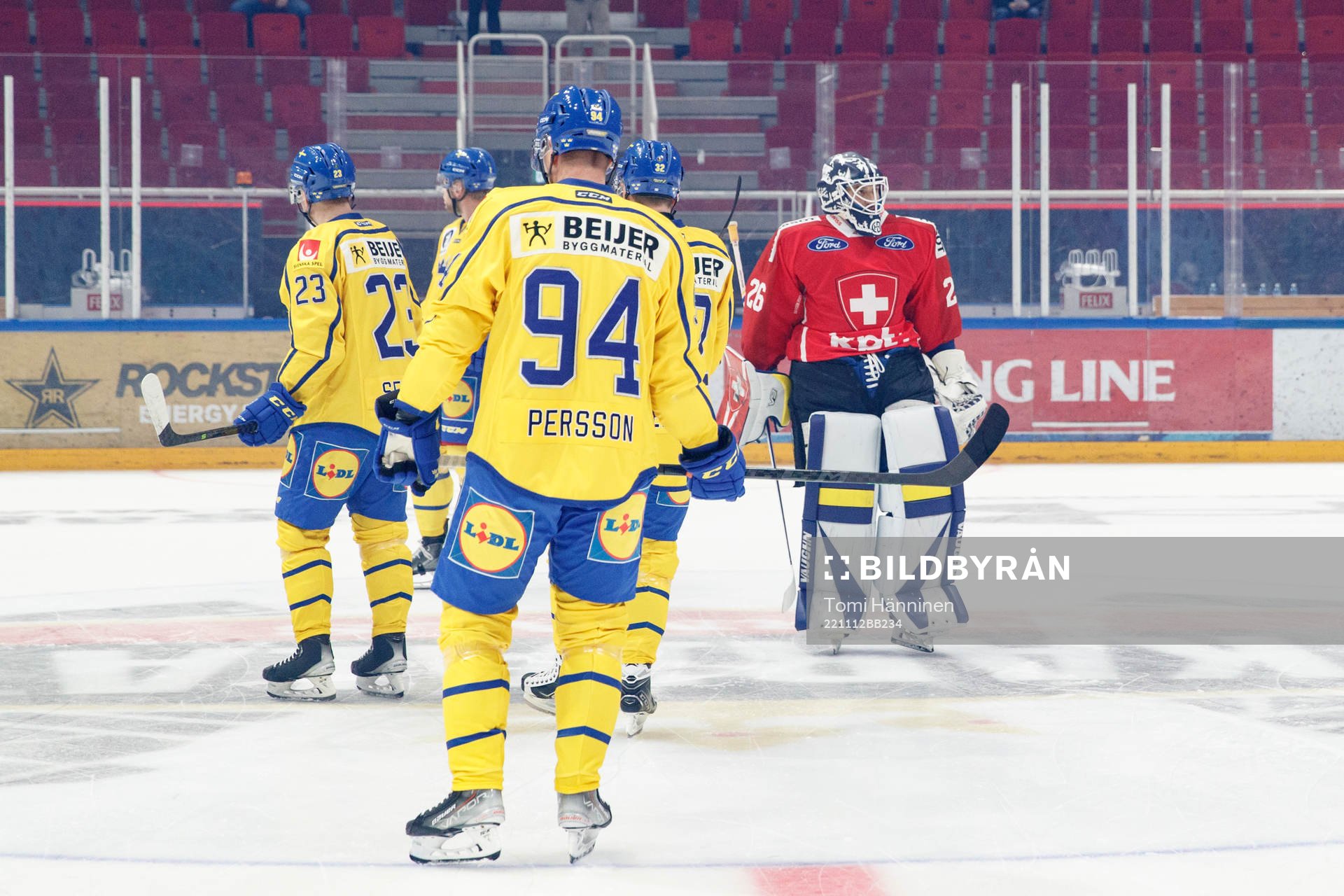 Joel Persson of Sweden and Sandro Aeschlimann of Switzerland