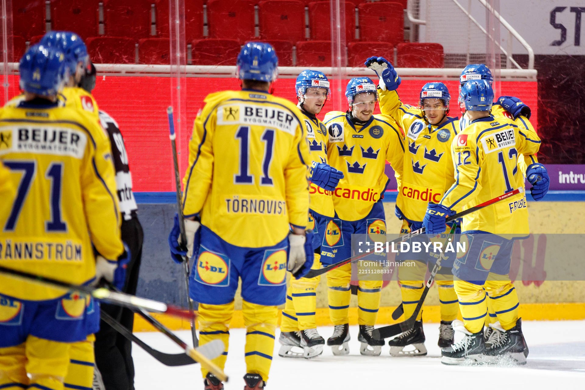 Jonathan Dahlen, Henrik Törnqvist, Max Friberg, Joel