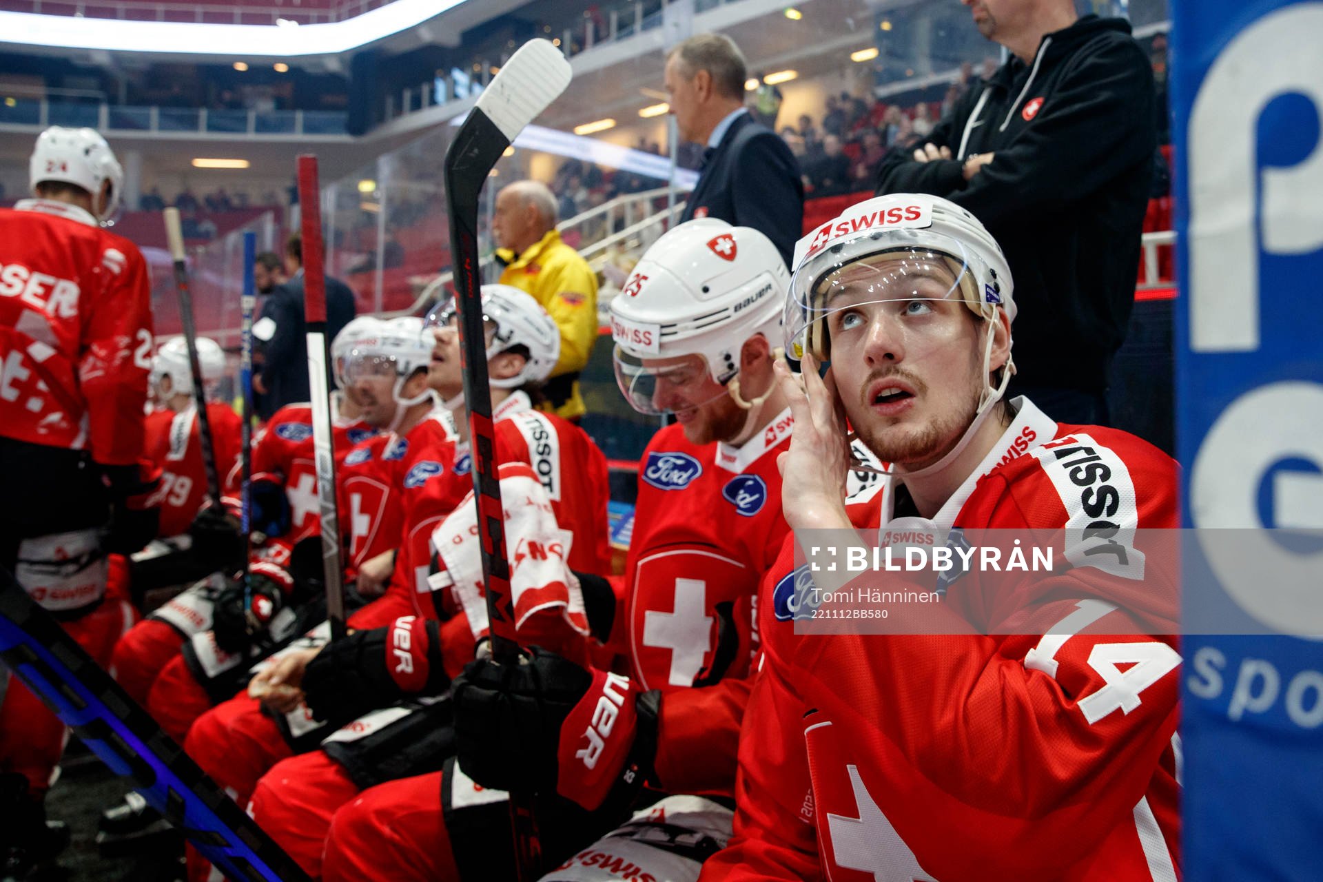 Dean Kukan of Switzerland