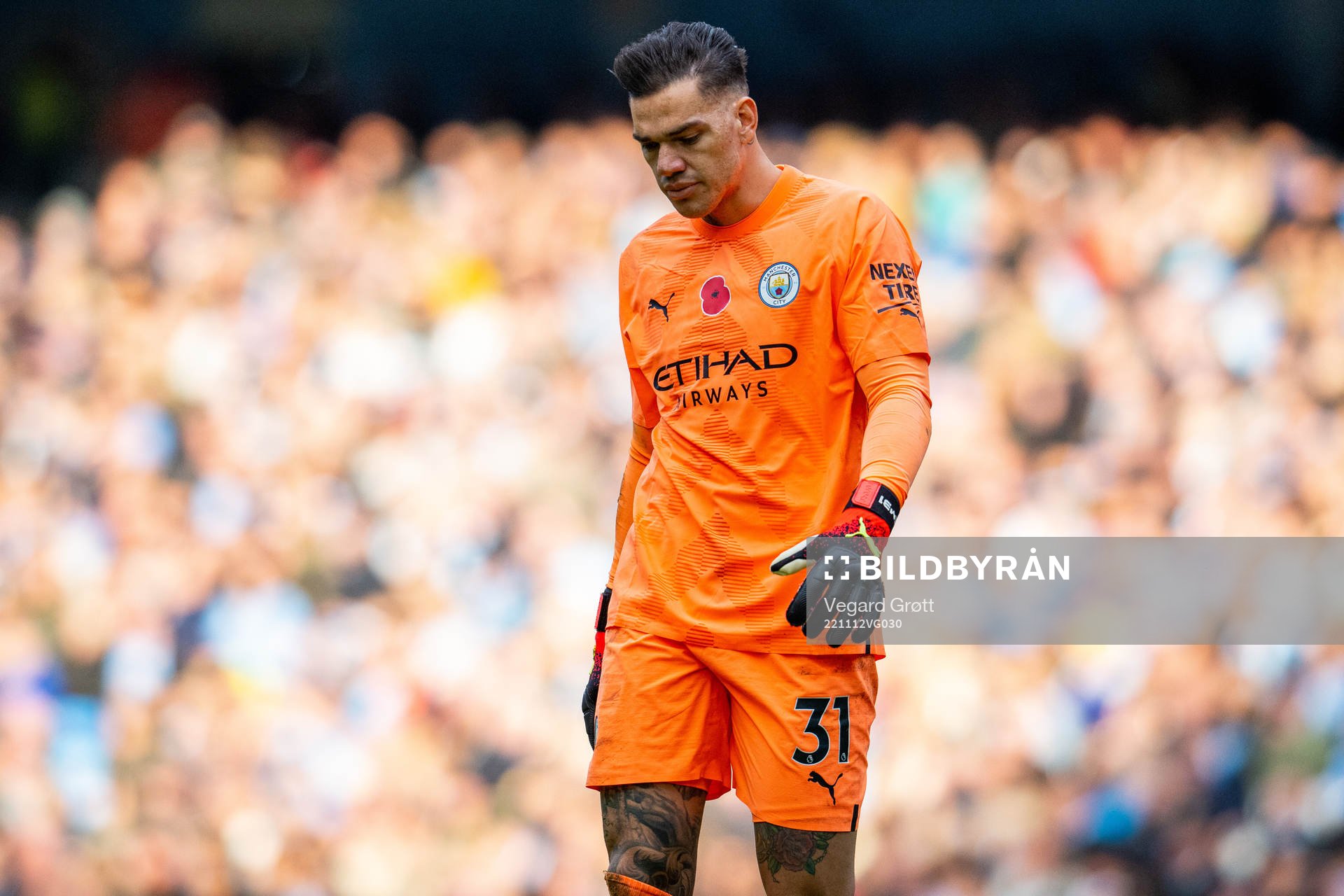 Goalkeeper Ederson of Manchester City