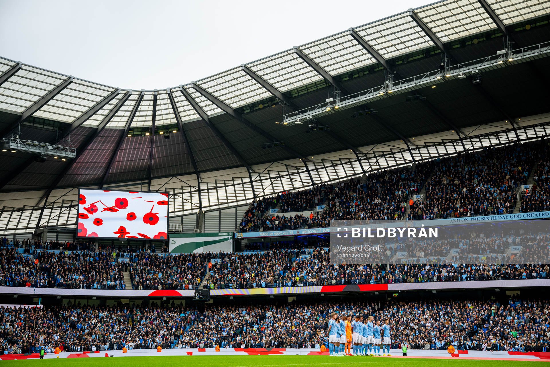 General view of Etihad stadium