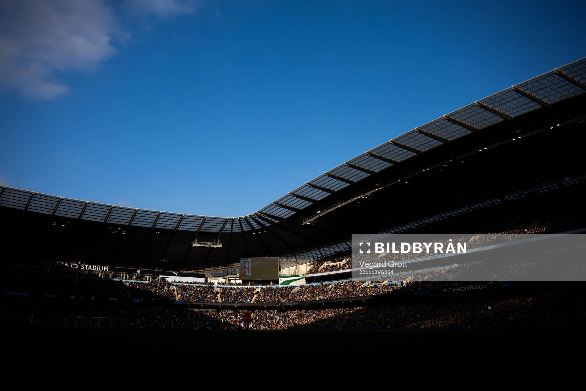 General view of Etihad stadium
