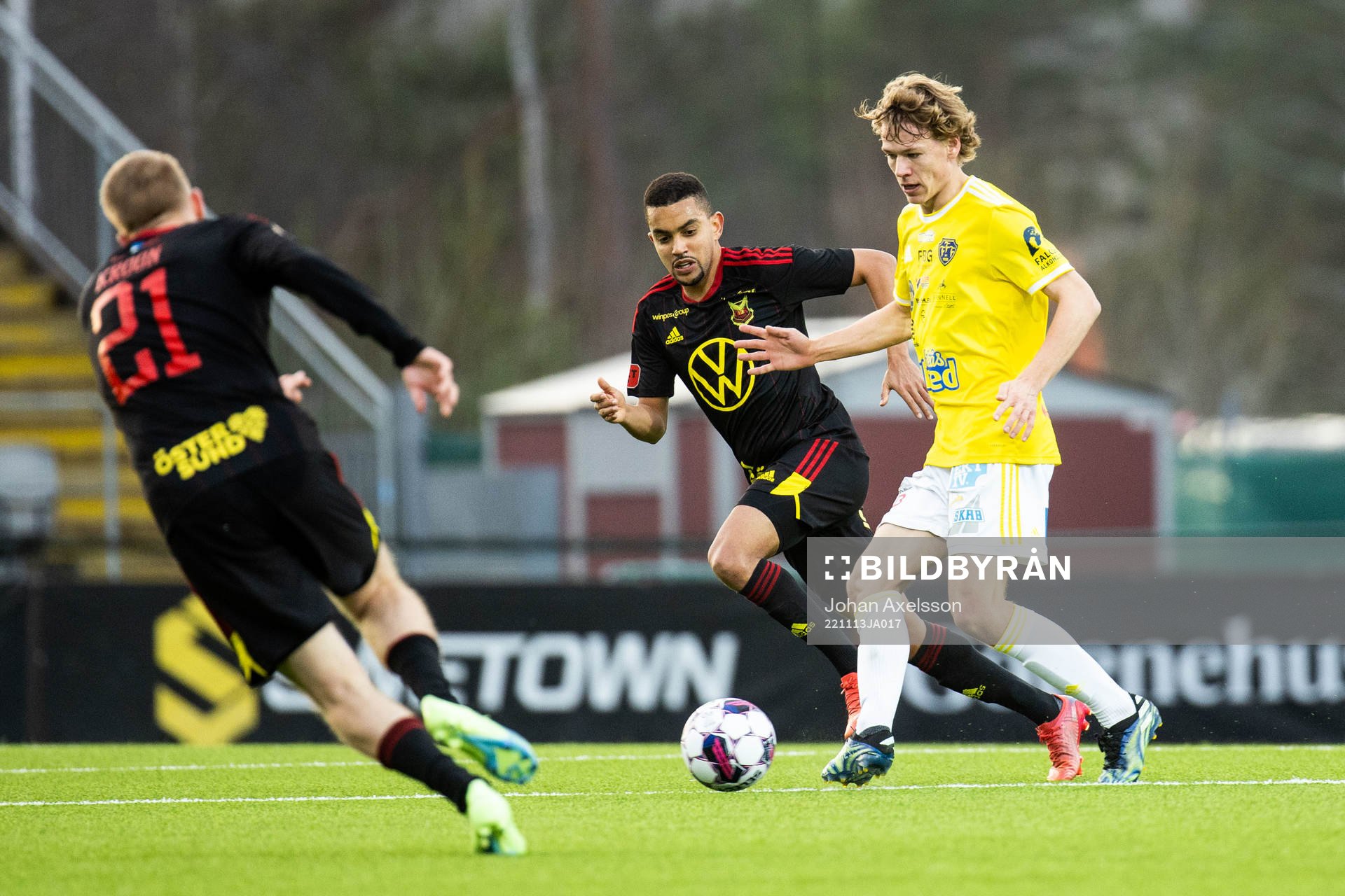 Östersunds Erick Brendon Pinheiro da Silva och Falkenbergs