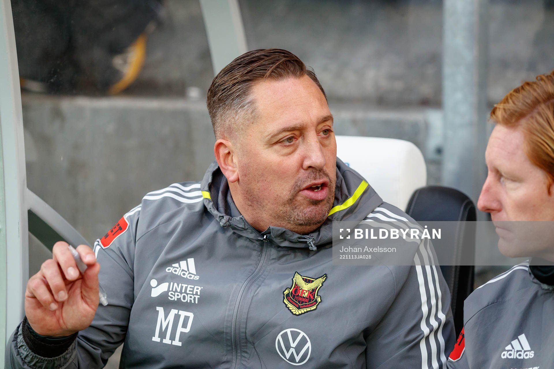 Östersunds tränare Magnus Powell