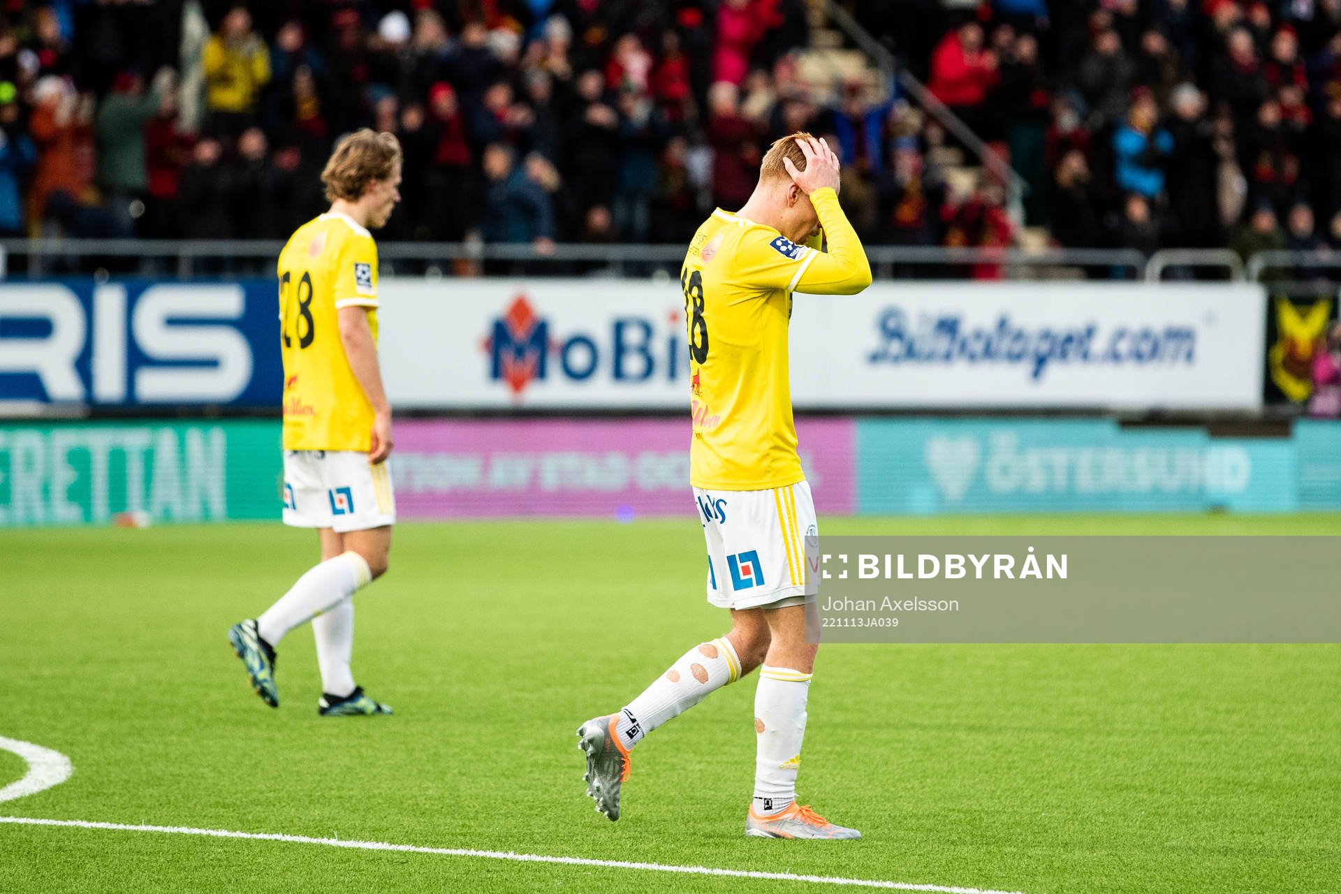 Falkenbergs Linus Borgström deppar
