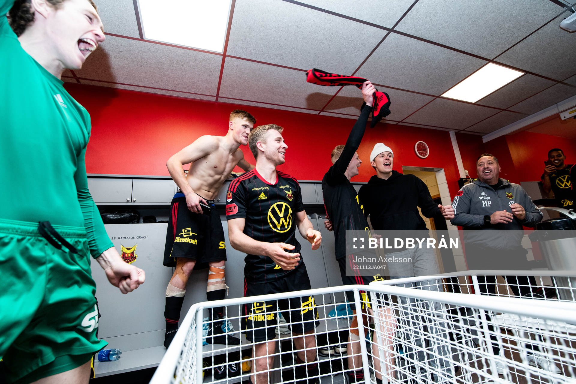 Östersunds Sebastian Karlsson Grach och Ludvig Fritzson