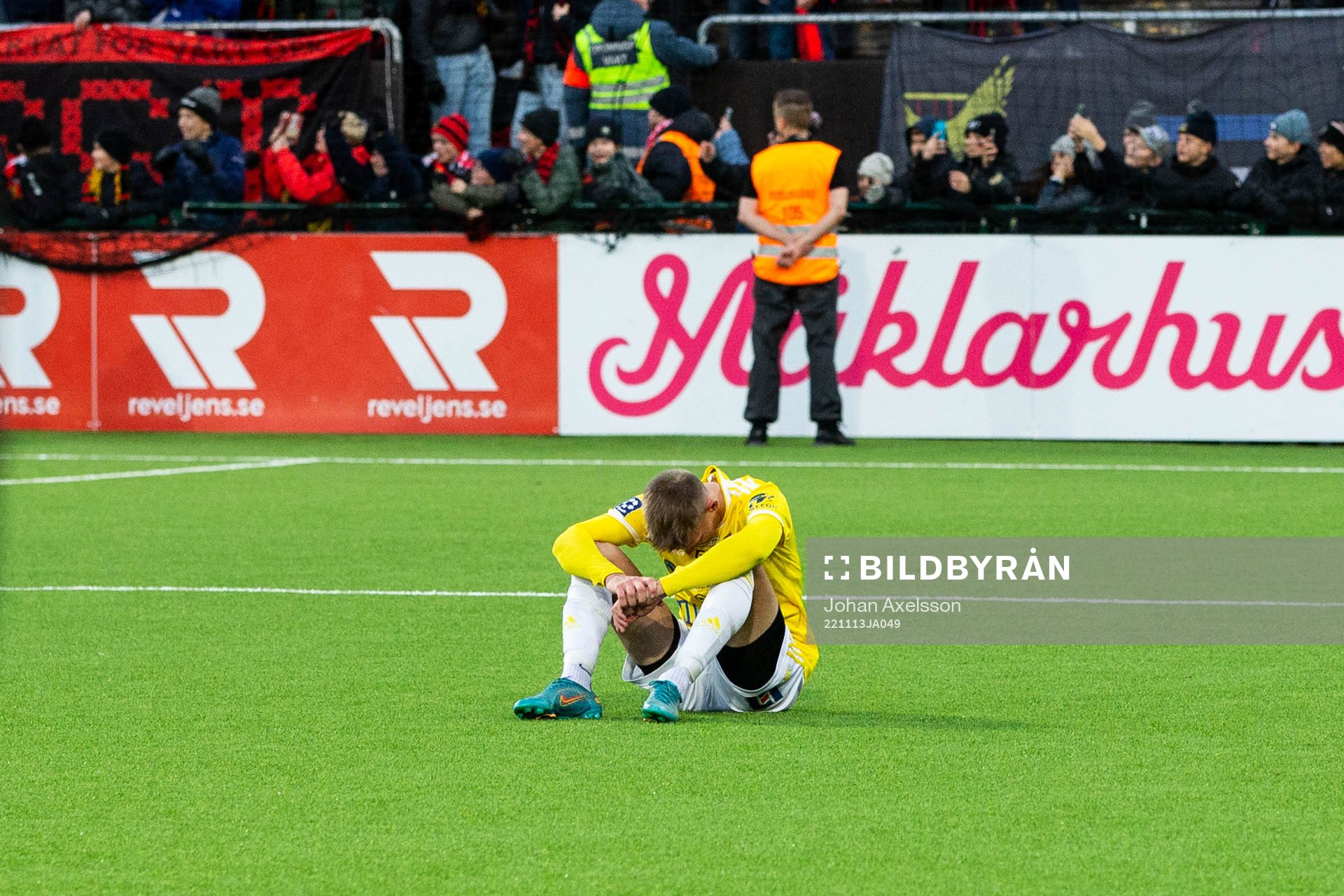 Falkenbergs Tim Stålheden deppar