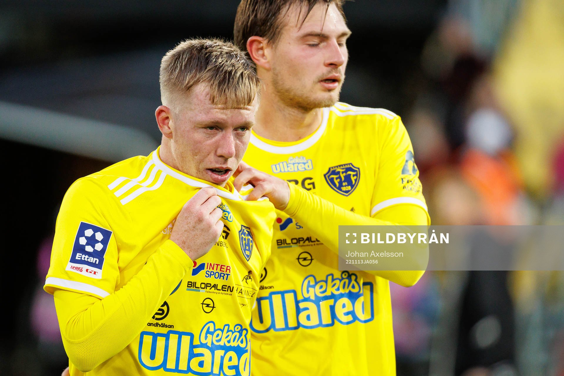 Falkenbergs Lucas Sibelius deppar