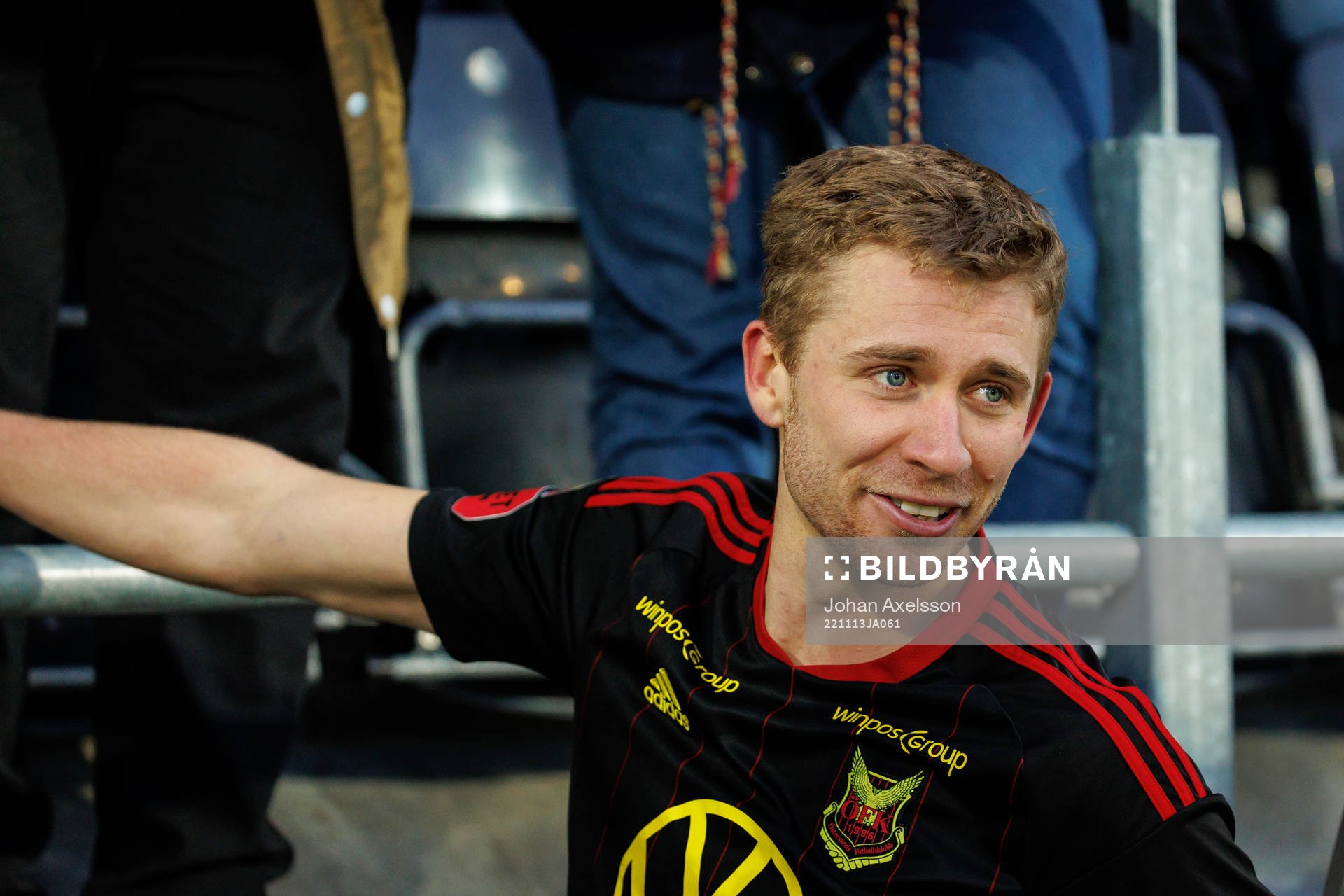 Östersunds Ludvig Fritzson jublar