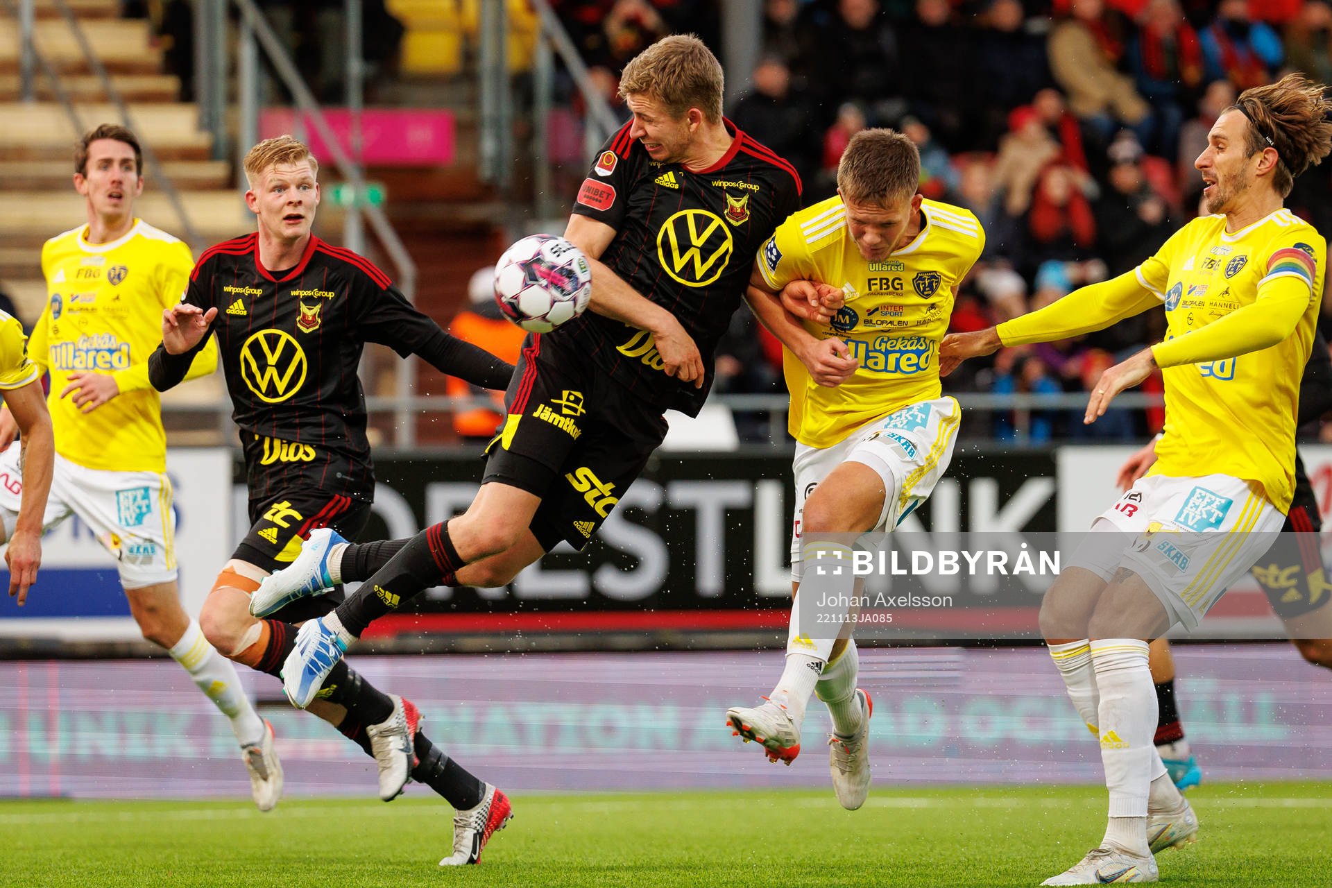 Östersunds Ludvig Fritzson  gör 2-0