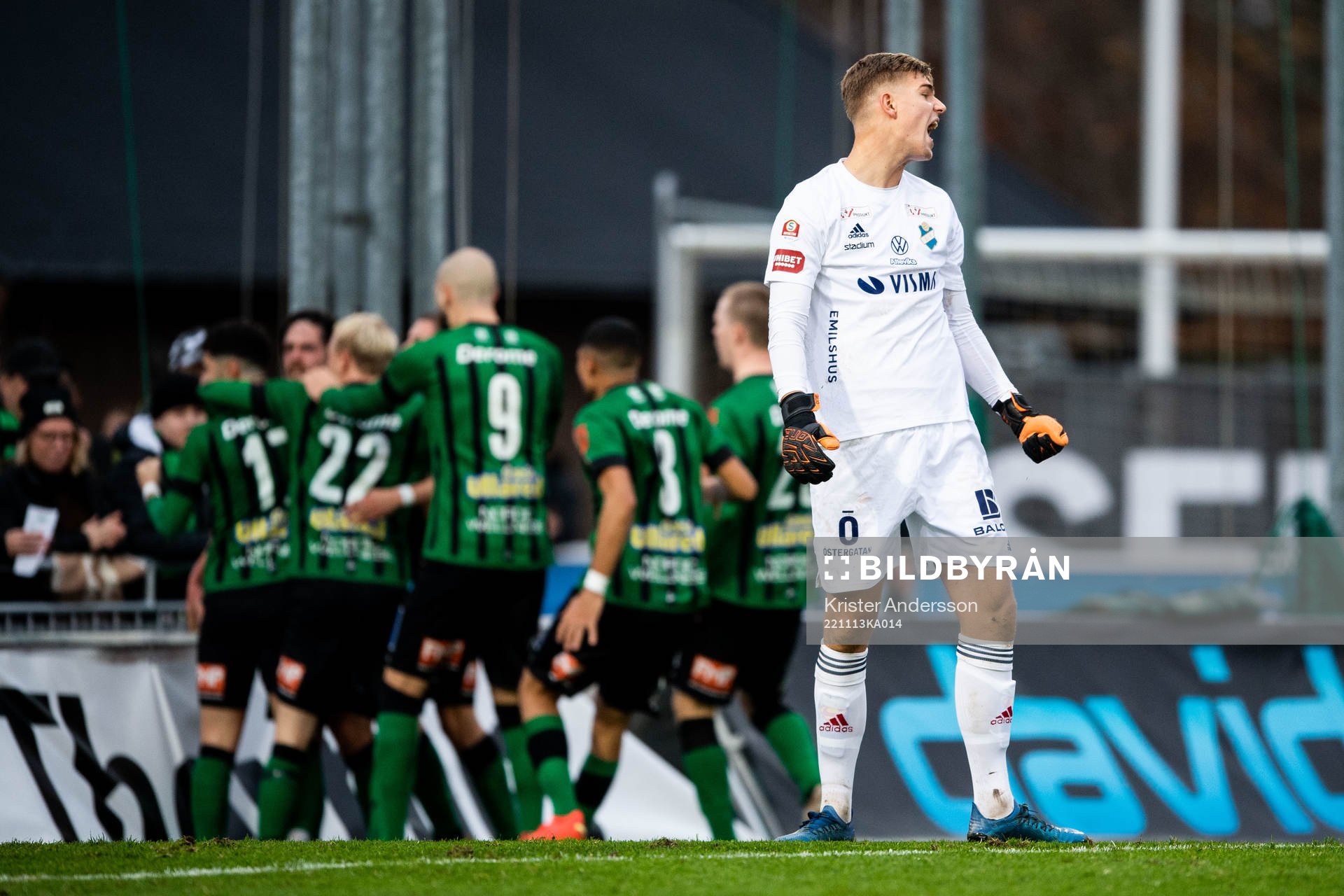Östers Mathias Nilsson deppar