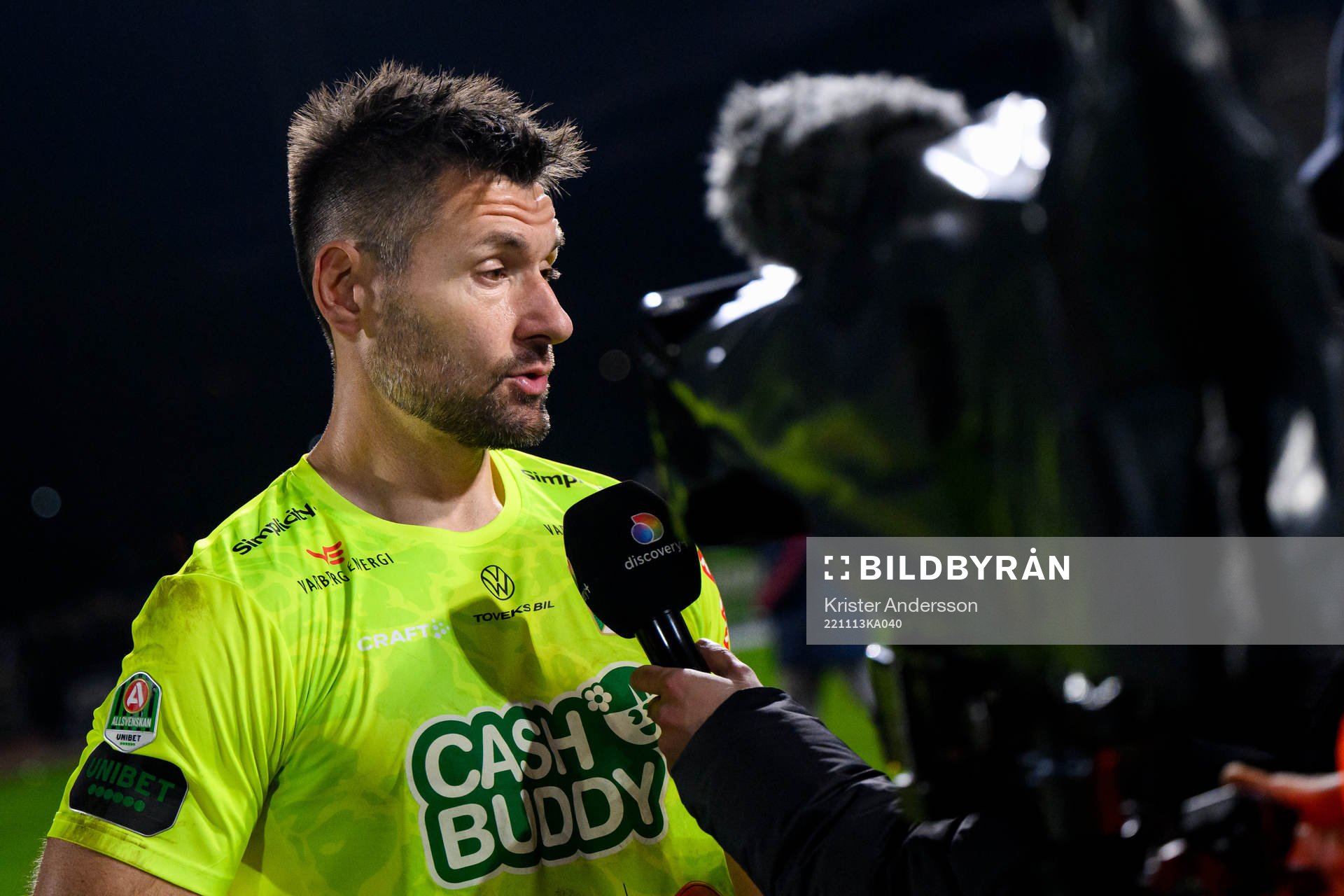 Varbergs målvakt Stojan Lukic