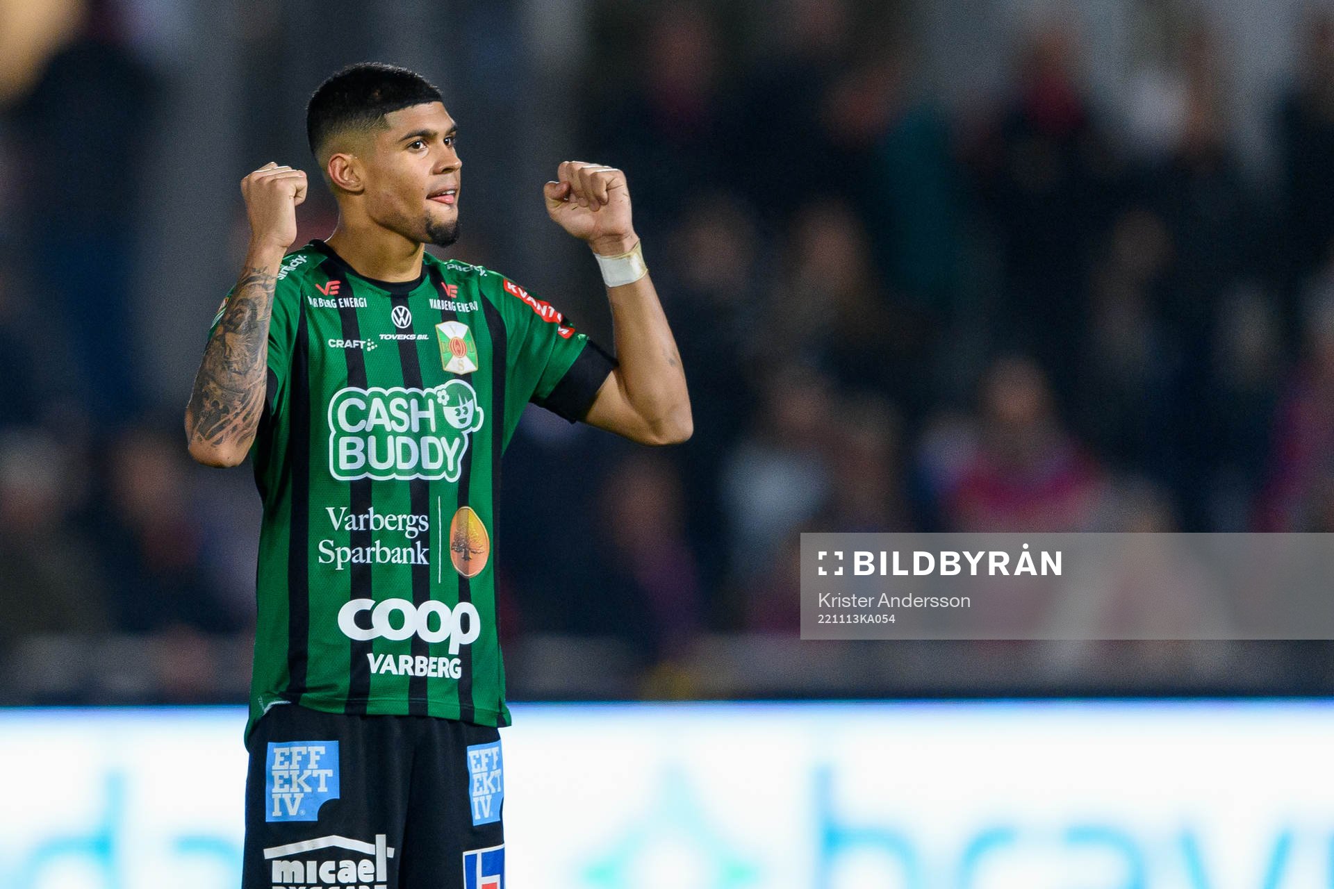 Varbergs Luke Le Roux jublar