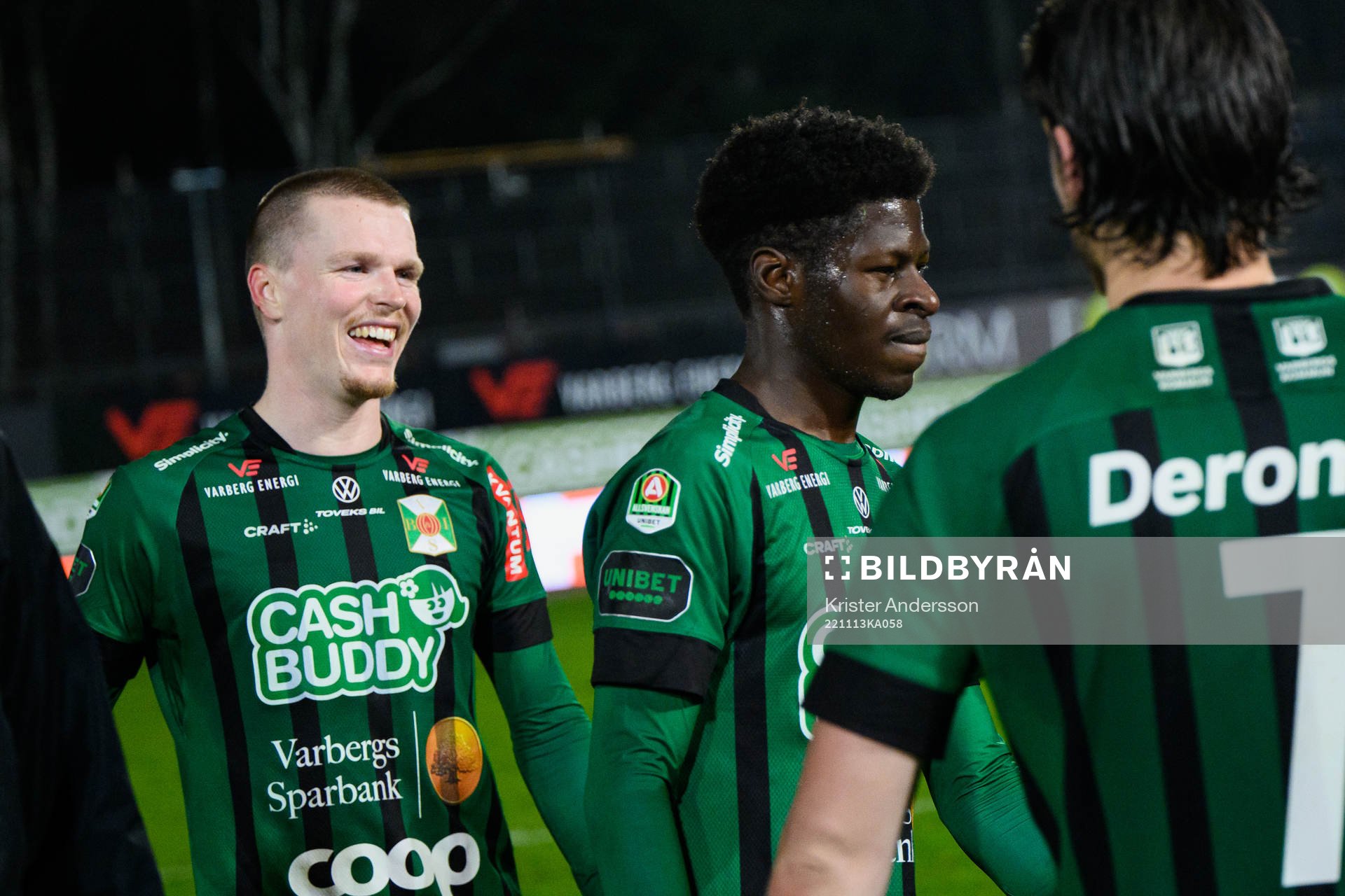 Varbergs Anton Liljenbäck och Filipe Sisse