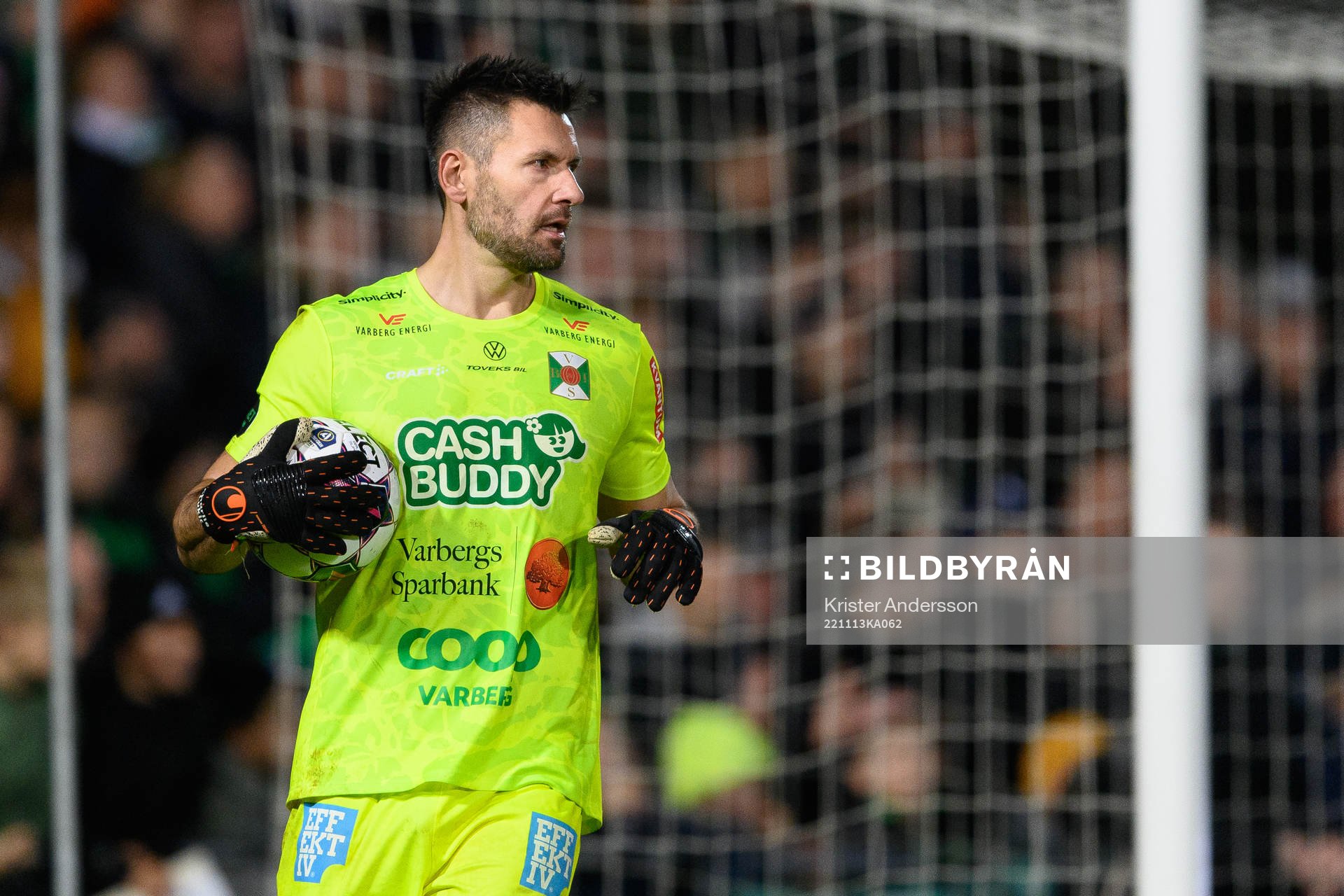 Varbergs målvakt Stojan Lukic