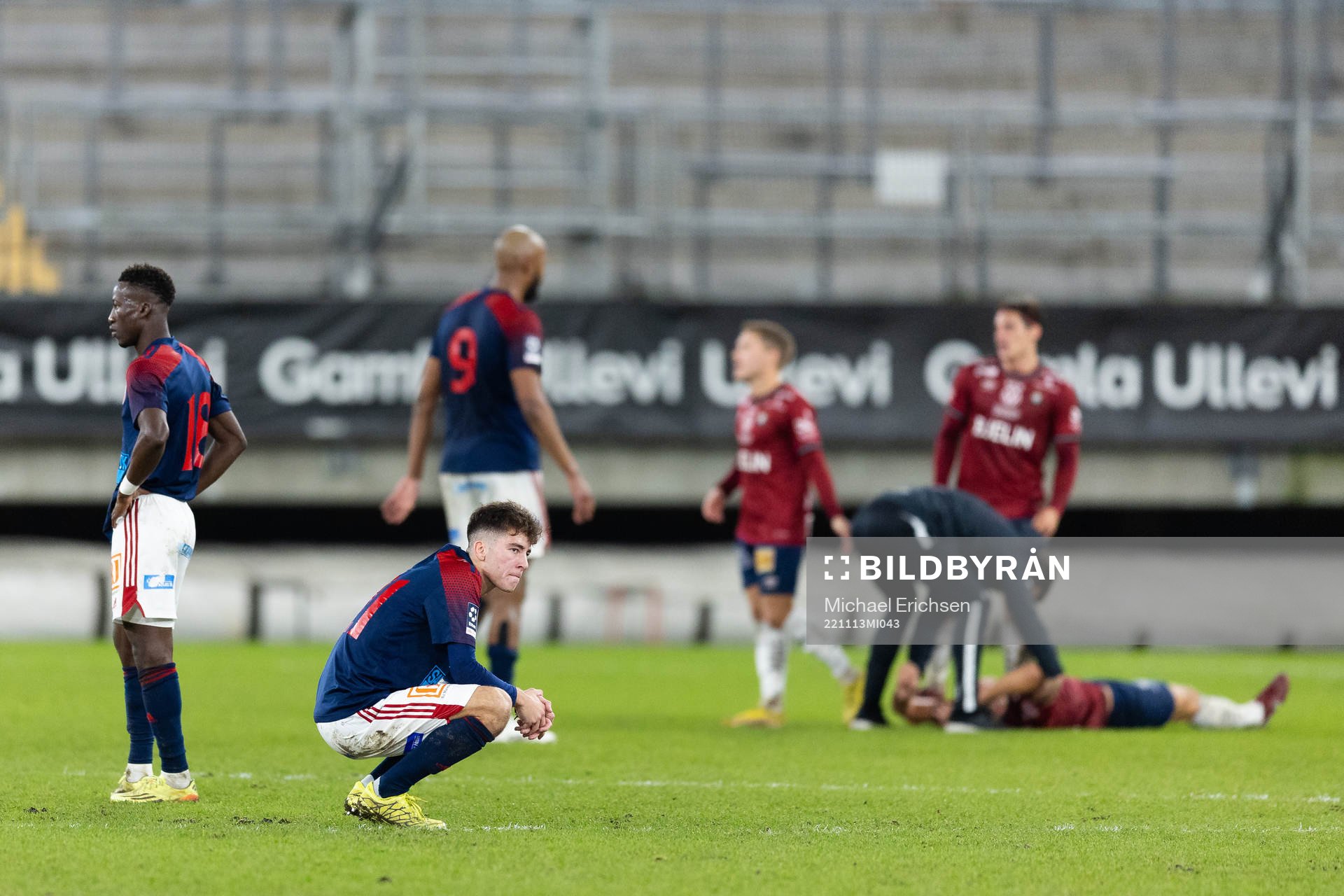 Sandvikens IFs spelare deppar