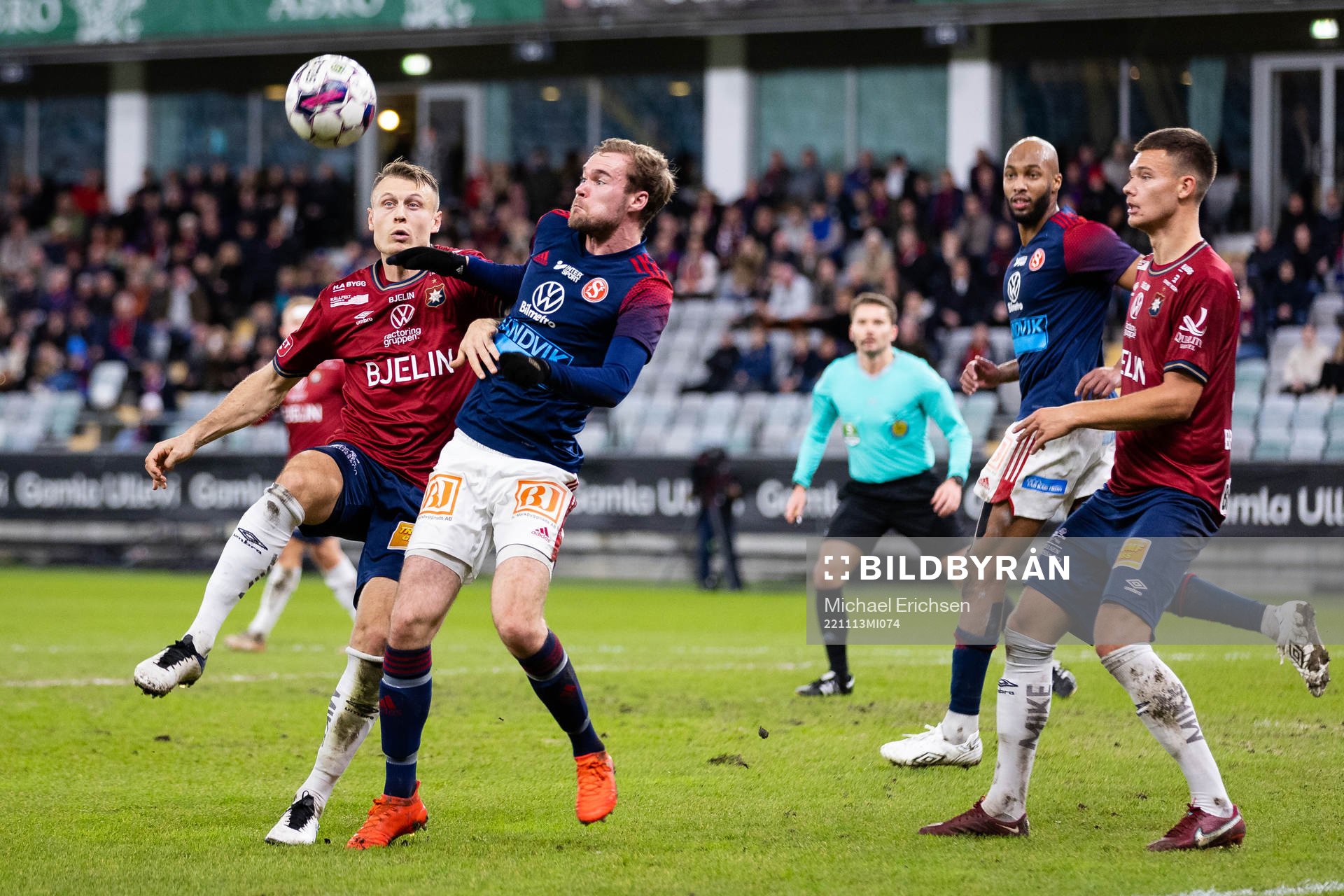 Örgrytes Marcus Haglind Sangre och Sandvikens IFs Martin