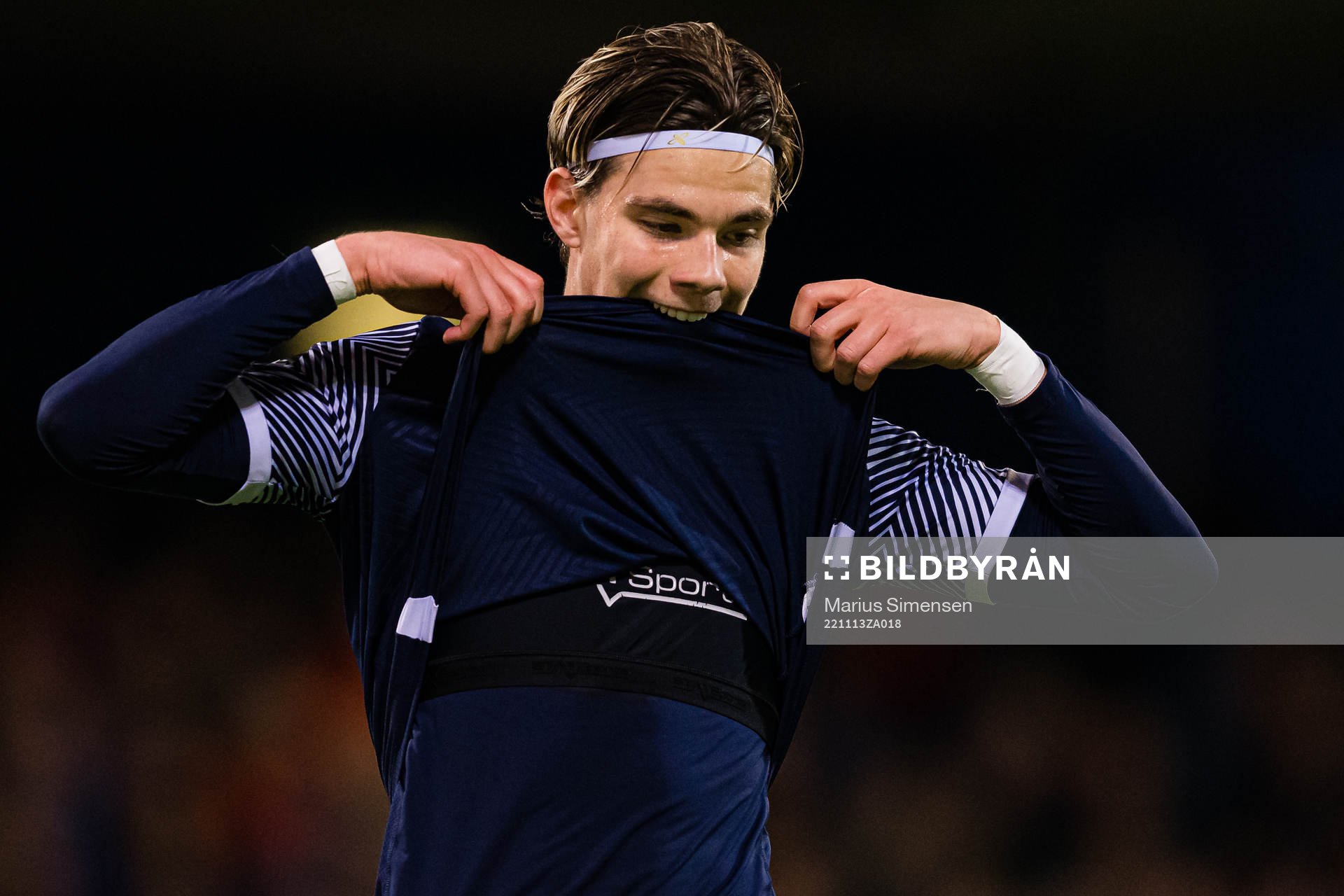 Brynjolfur Andersen Willumsson of Kristiansund looks