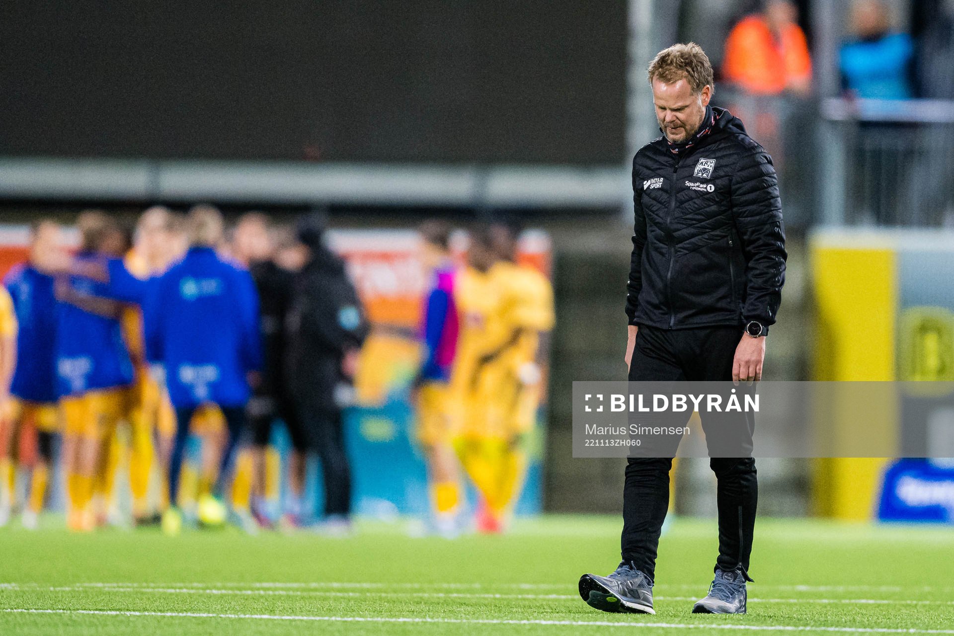 Christian Michelsen, head coach of Kristiansund, looks