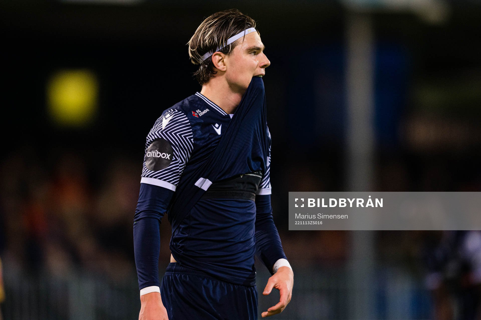 Brynjolfur Andersen Willumsson of Kristiansund looks