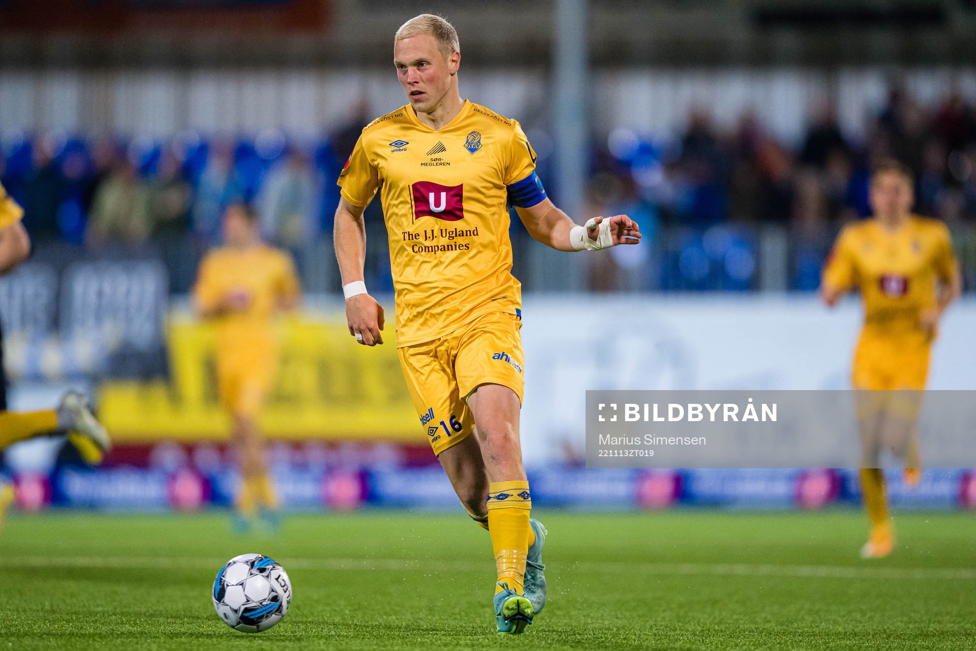John Olav Norheim of Jerv during the Eliteserien match between Kristiansund and Jerv on November 13, 2022 in Kristiansund.