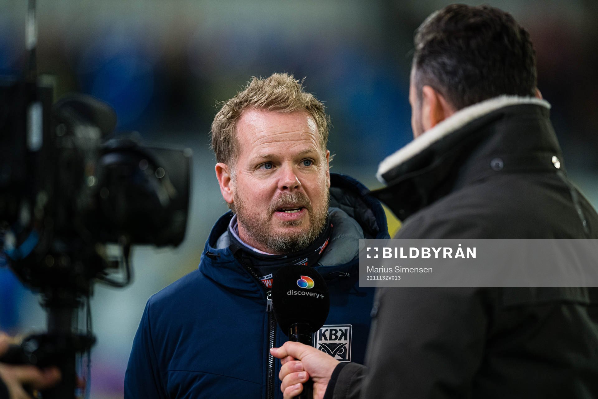 Christian Michelsen, head coach of Kristiansund, ahead of the Eliteserien match between Kristiansund and Jerv on November 13, 2022 in Kristiansund.