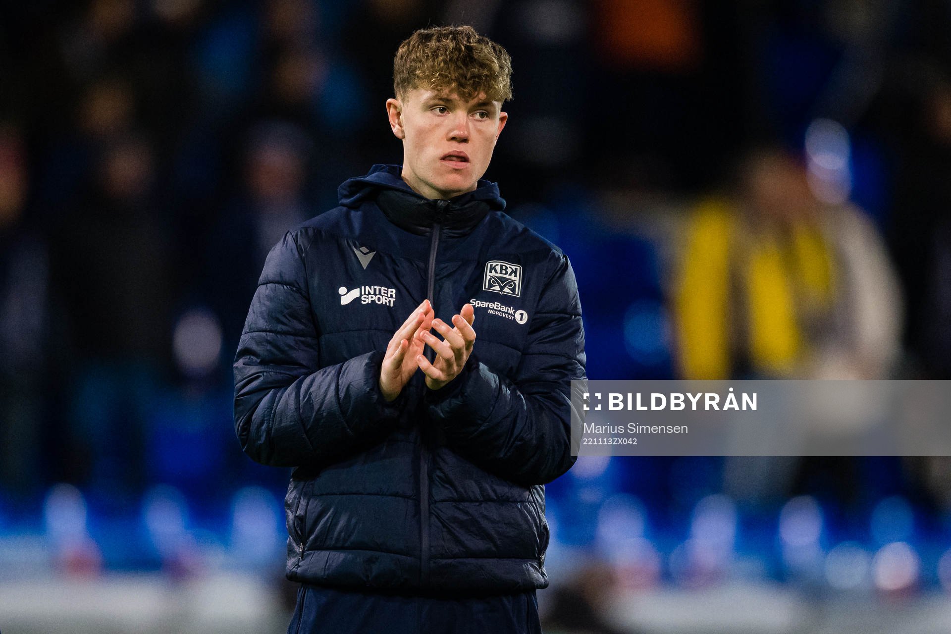 Max Normann Williamsen of Kristiansund looks dejected