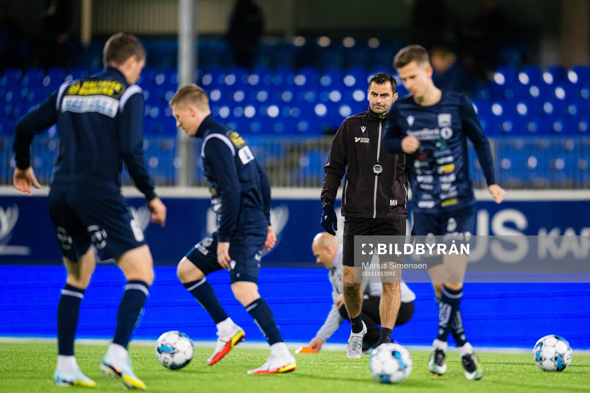 Magne Hoseth, assistant coach of Kristiansund, ahead of the Eliteserien match between Kristiansund and Jerv on November 13, 2022 in Kristiansund.