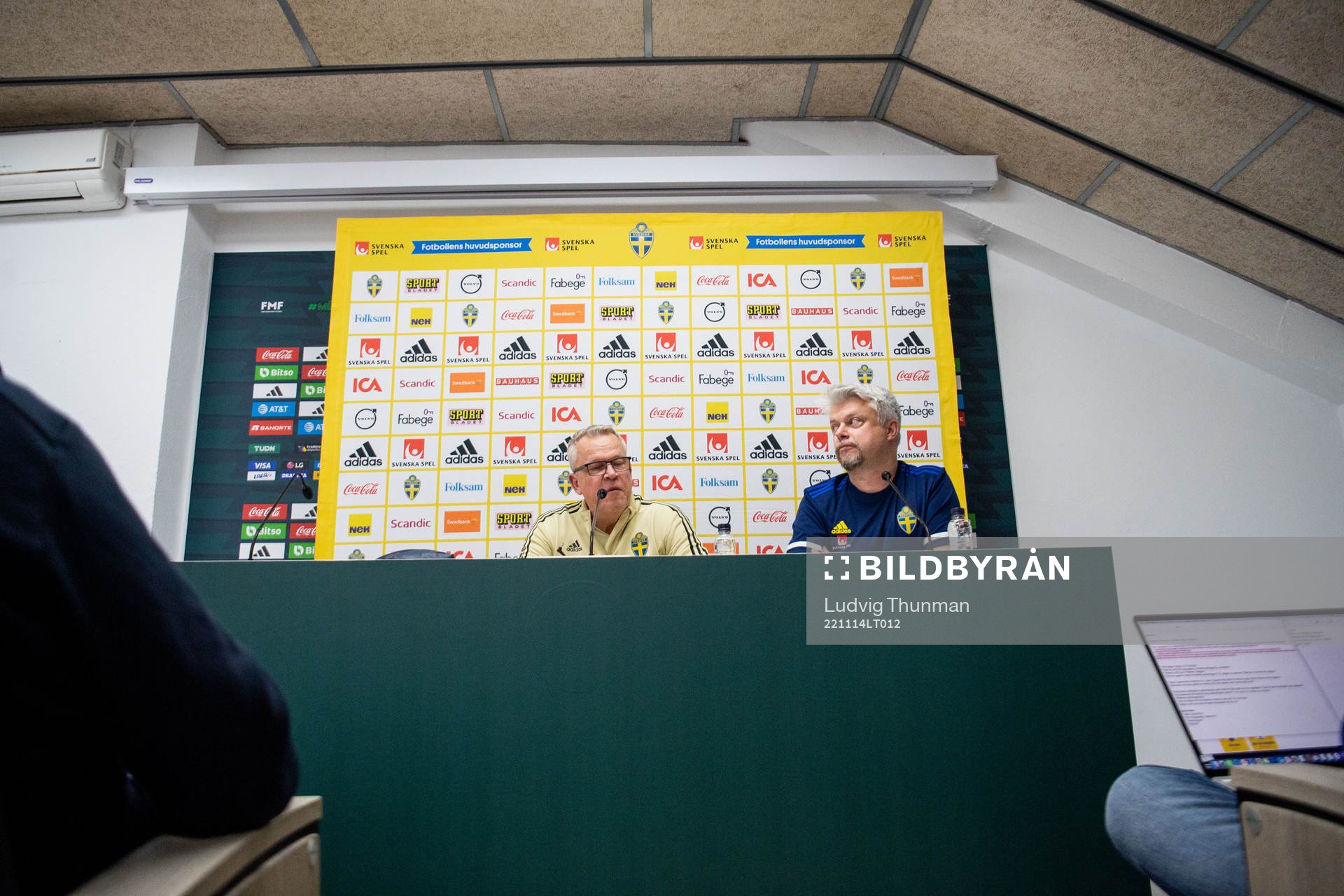 Head coach Janne Andersson of the Swedish national football