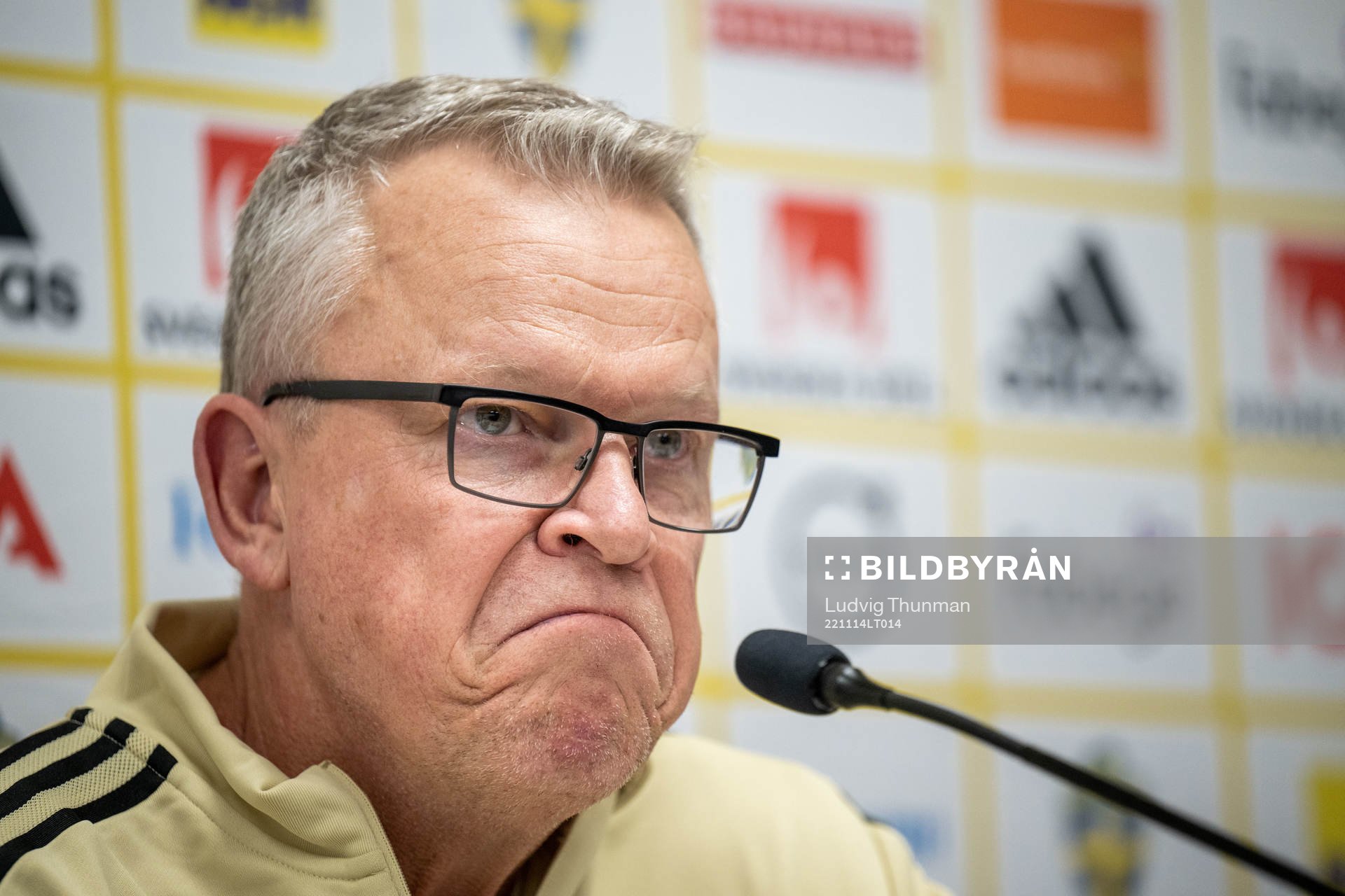Head coach Janne Andersson of the Swedish national football