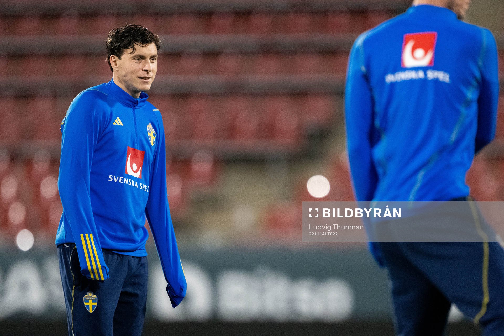 Victor Nilsson Lindelöf of the Swedish national football