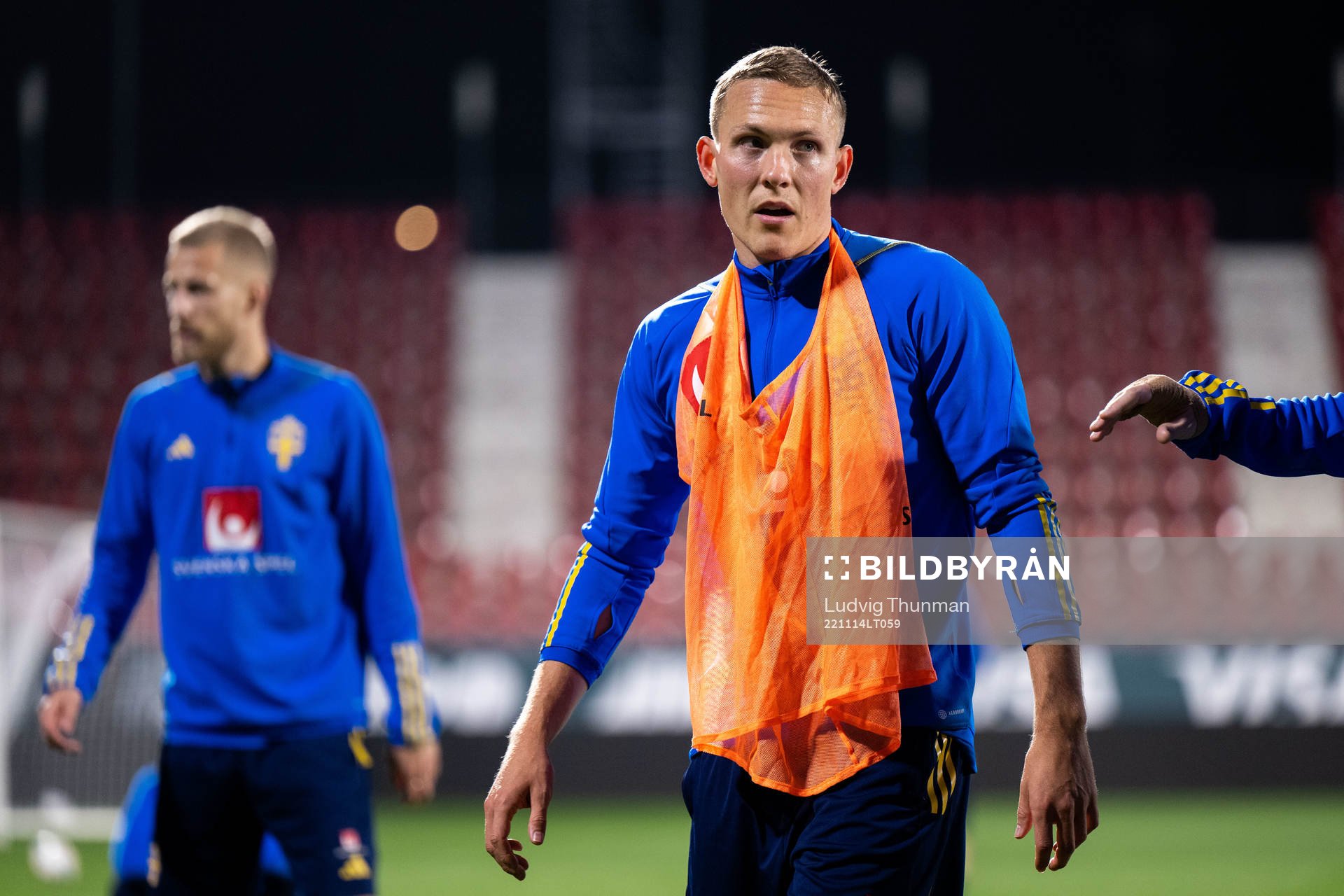 Ludwig Augustinsson of the Swedish national football team
