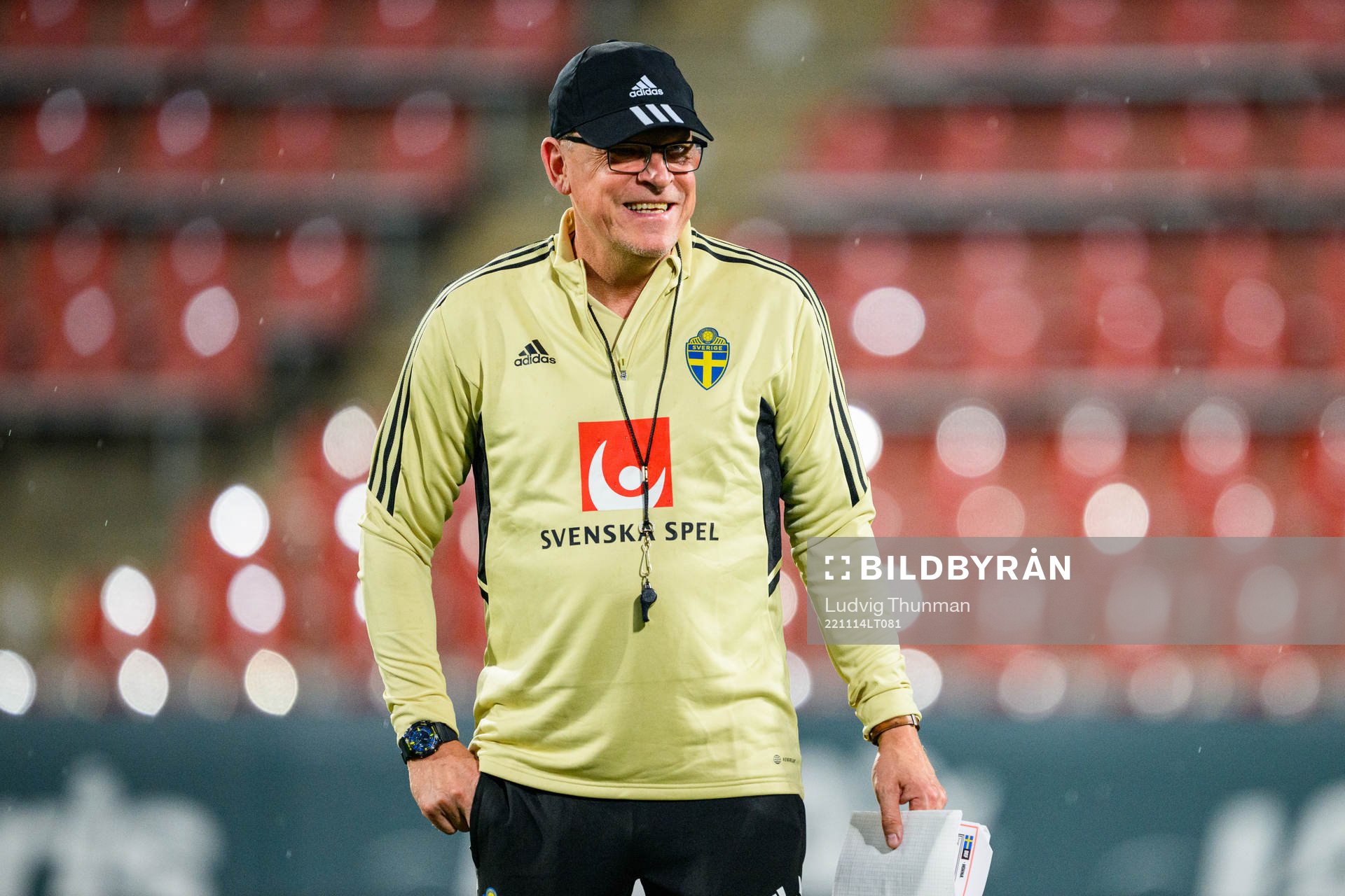 Head coach Janne Andersson of the Swedish national football