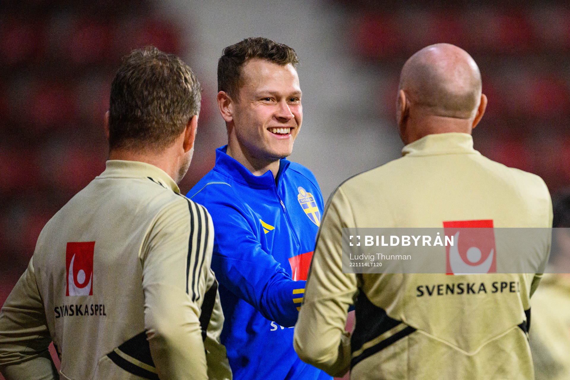 Viktor Claesson of the Swedish national football team