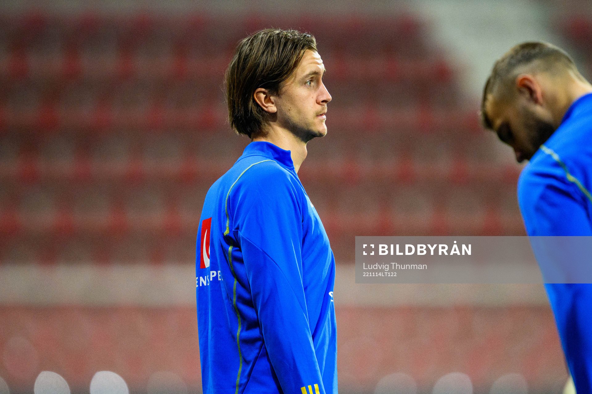 Kristoffer Olsson of the Swedish national football team