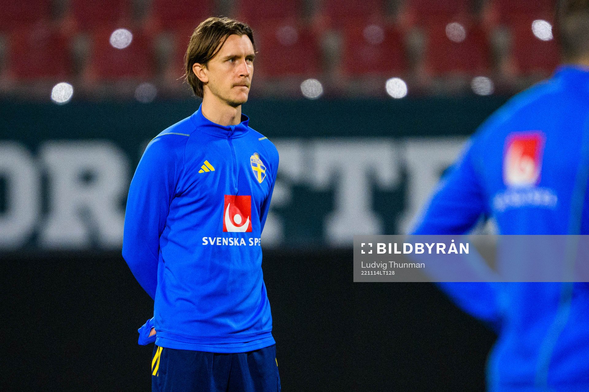 Kristoffer Olsson of the Swedish national football team