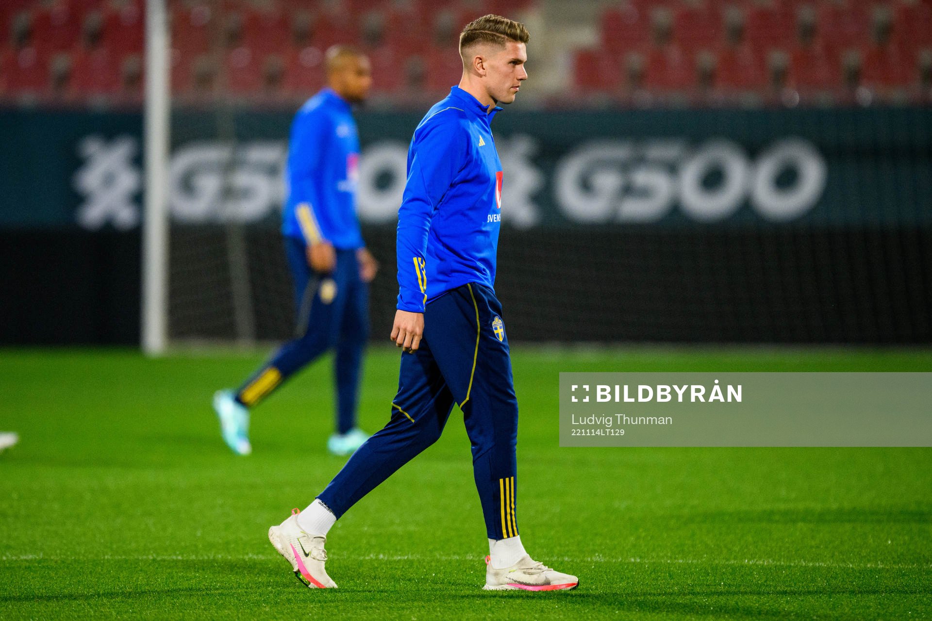 Viktor Gyökeres of the Swedish national football team