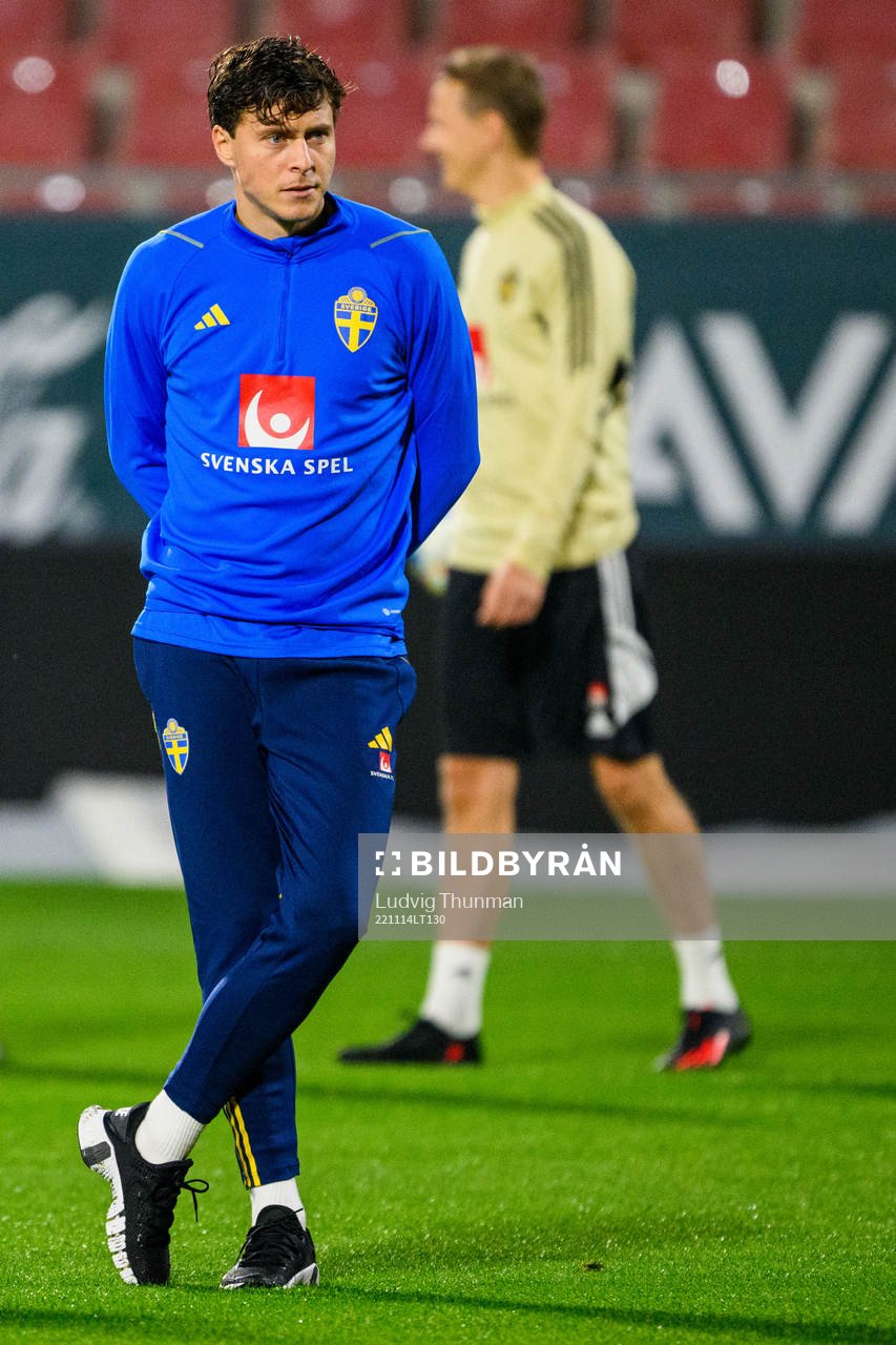 Victor Nilsson Lindelöf of the Swedish national football