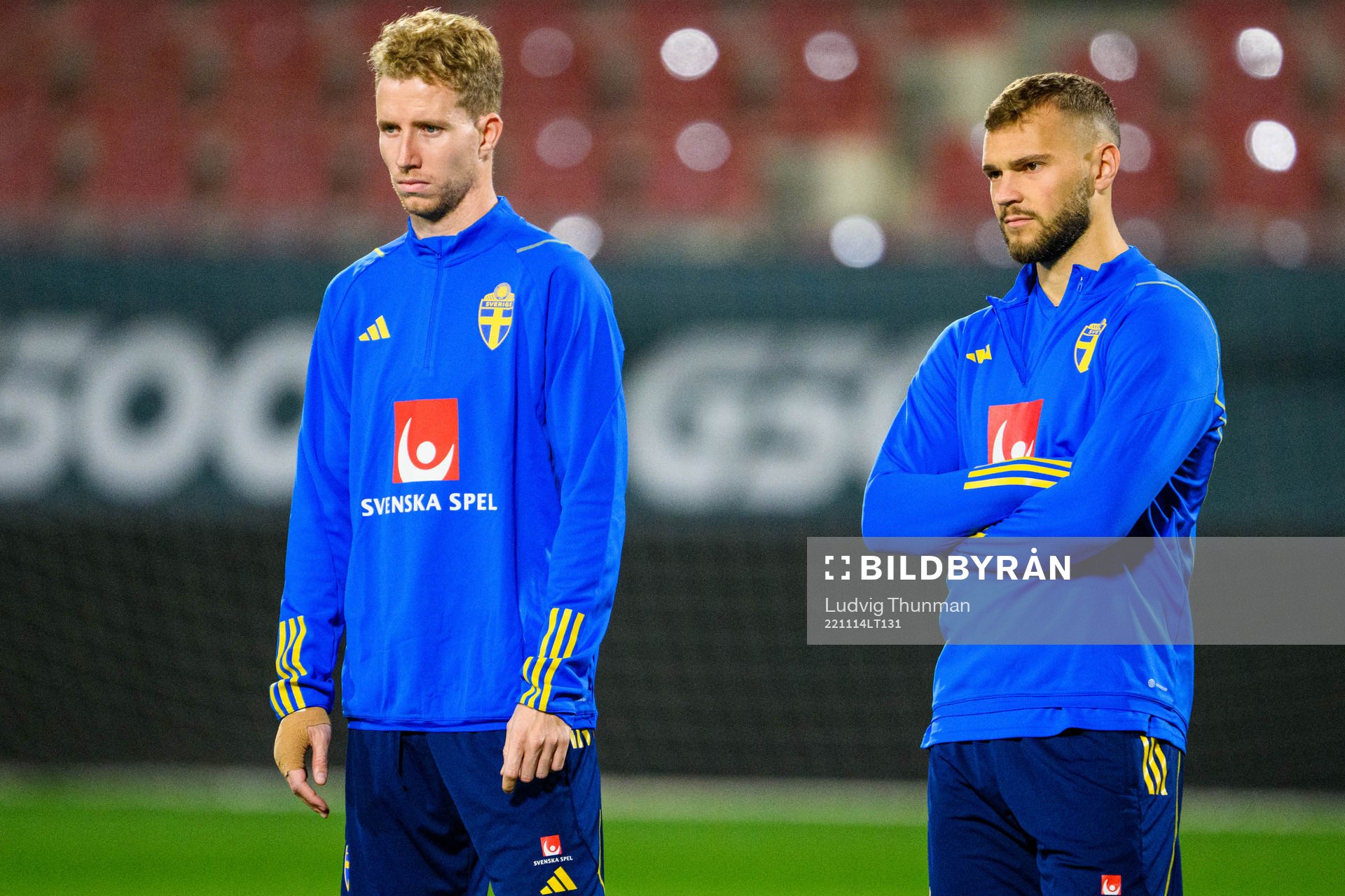 Samuel Gustafson and Jesper Karlström of the Swedish