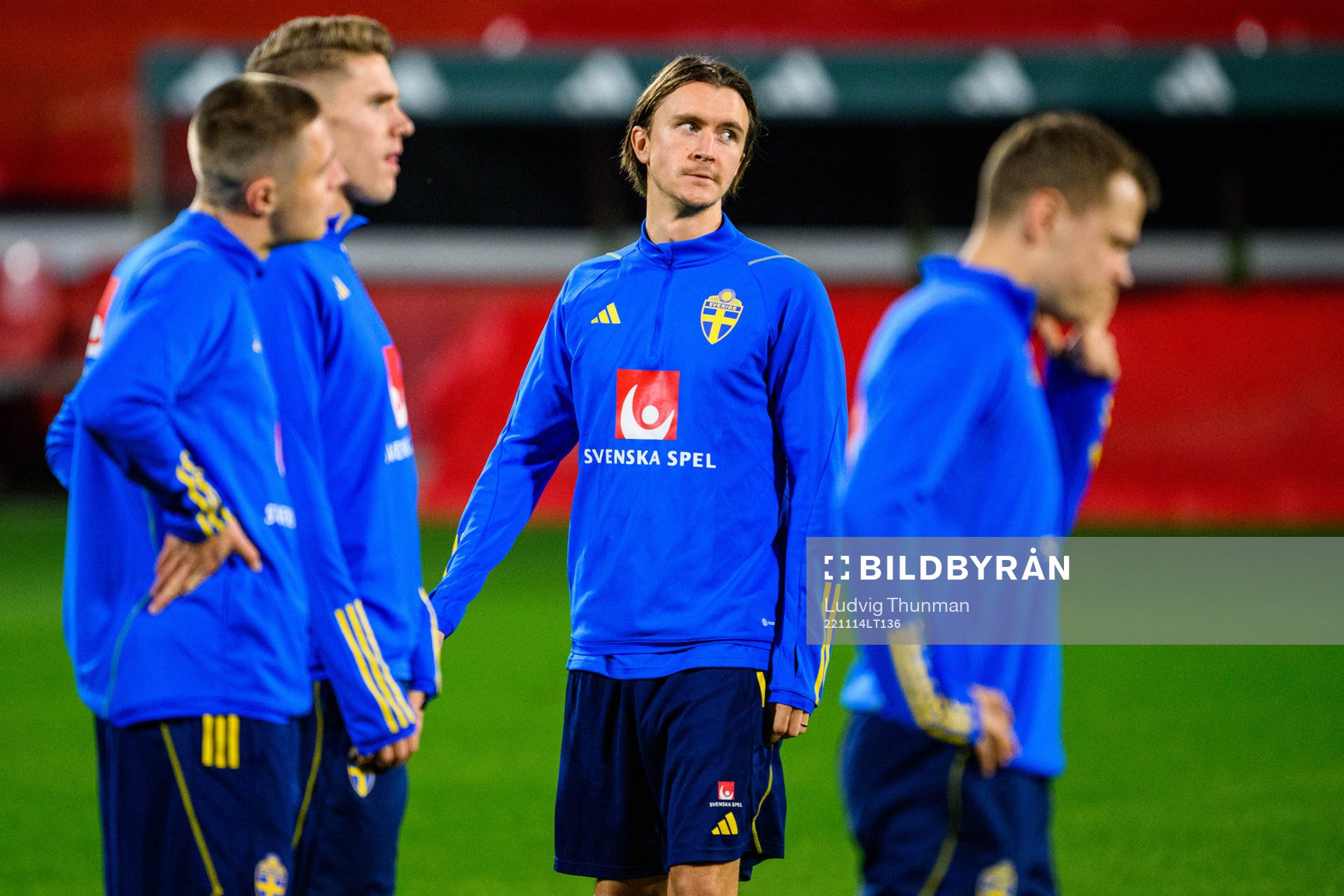 Kristoffer Olsson of the Swedish national football team