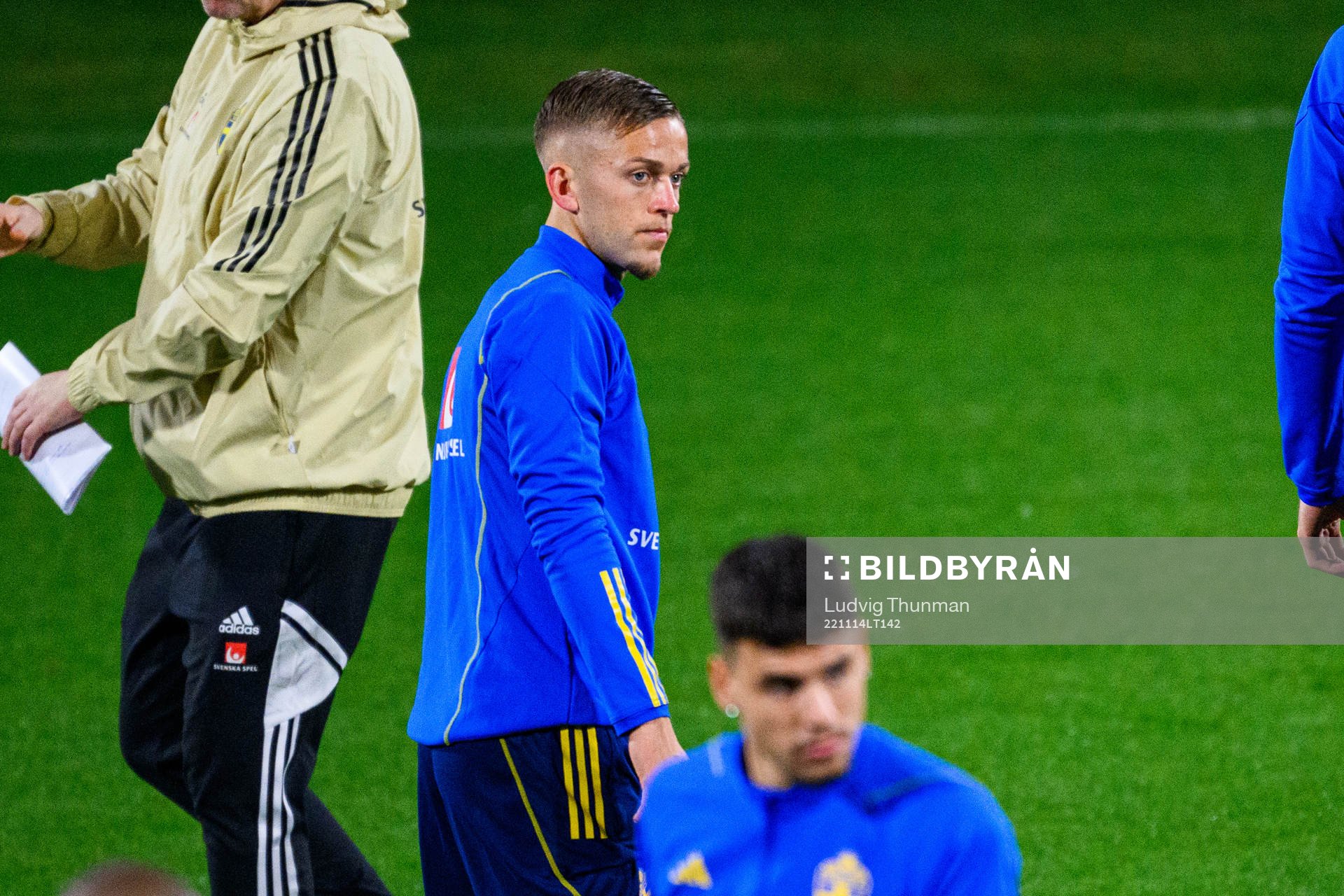 Jesper Karlsson of the Swedish national football team