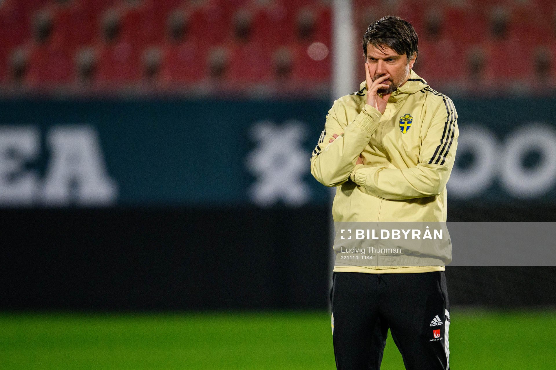 Sports psychologist Daniel Ekvall of the Swedish national