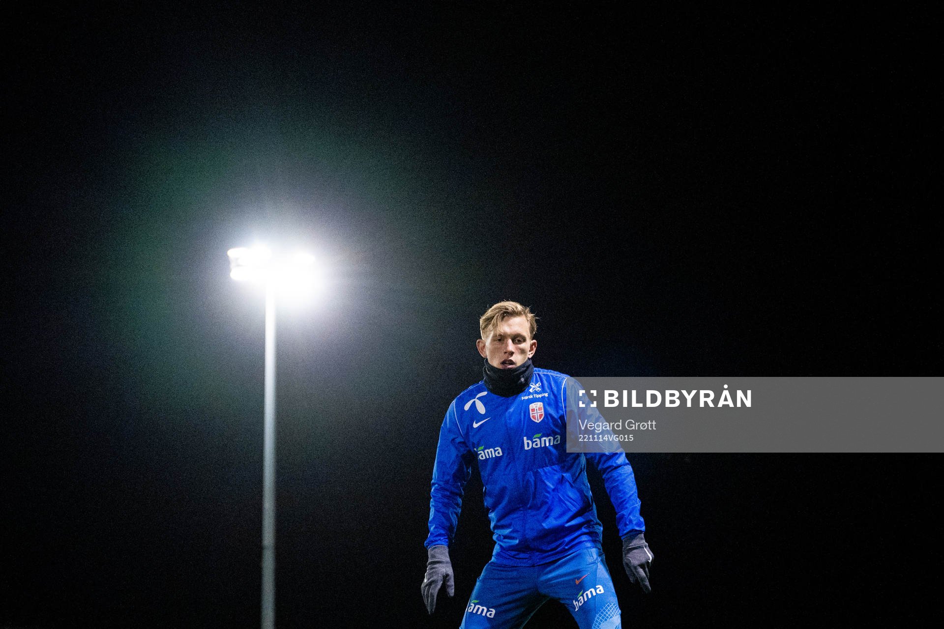Marcus Holmgren Pedersen of the Norwegian national football