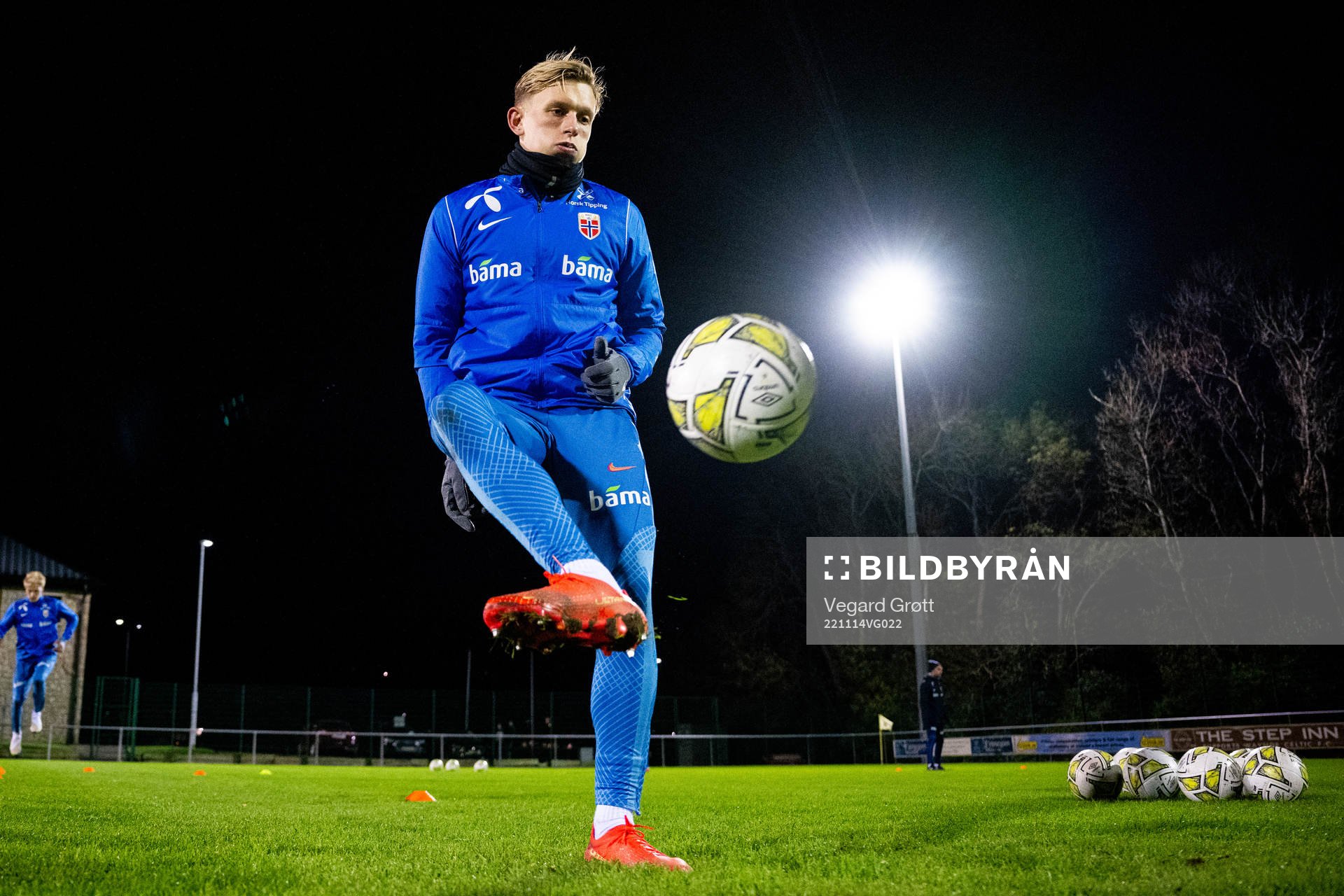 Marcus Holmgren Pedersen of the Norwegian national football
