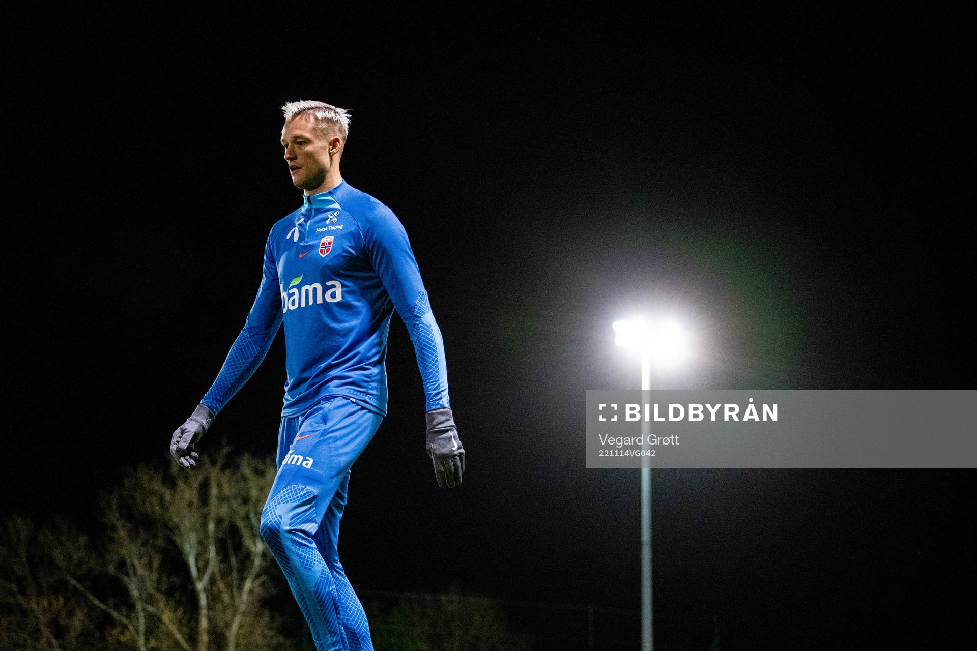Stian Gregersen of the Norwegian national football team