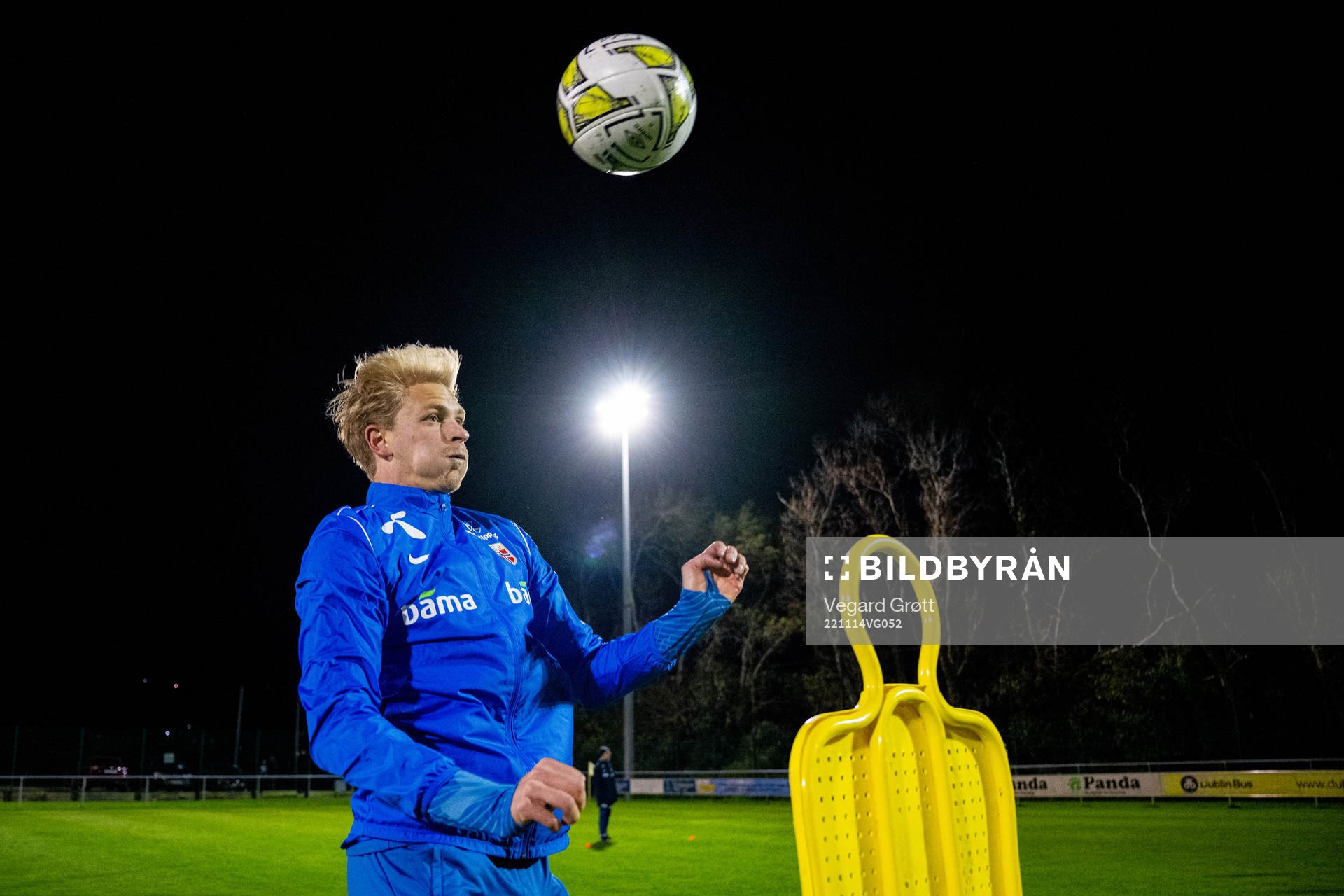 Morten Thorsby of the Norwegian national football team