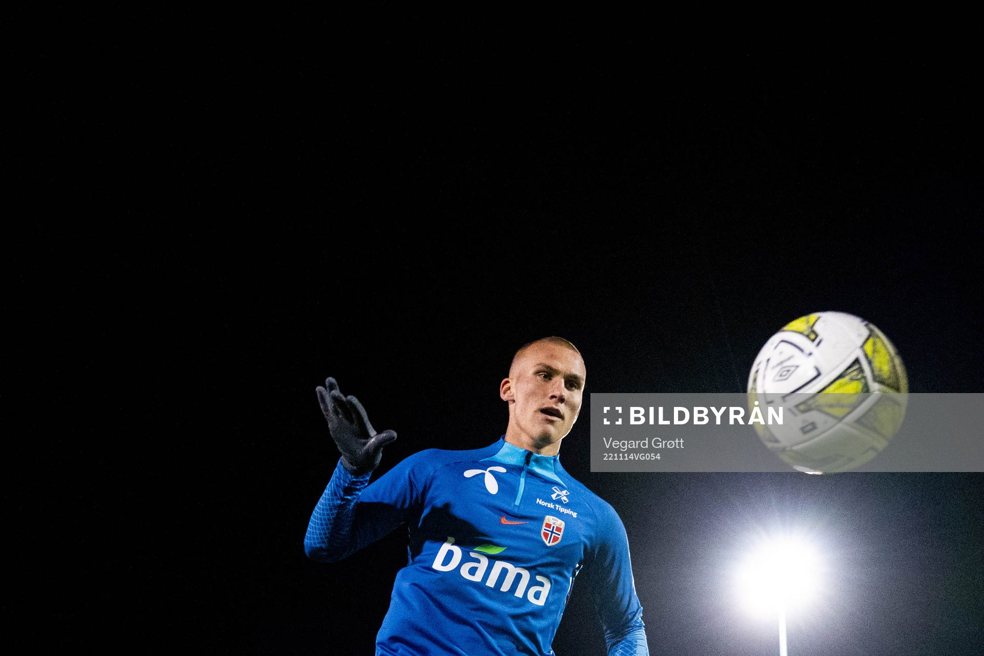 Leo Skiri Østigård of the Norwegian national football team